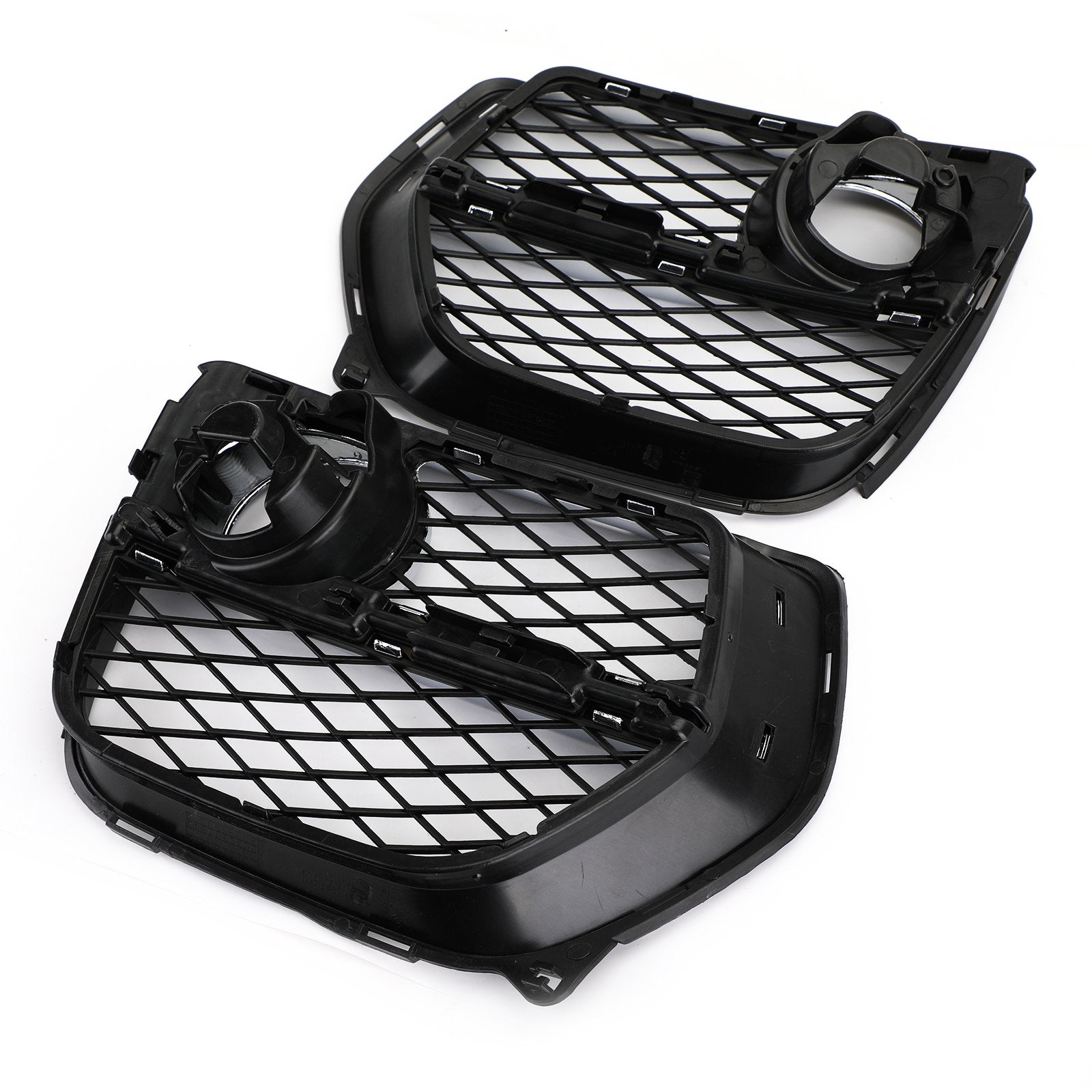 PALASER Front Bumper Closed Grid Fog Light Grille Left & Right For BMW X6 2012-2014 - Image 3