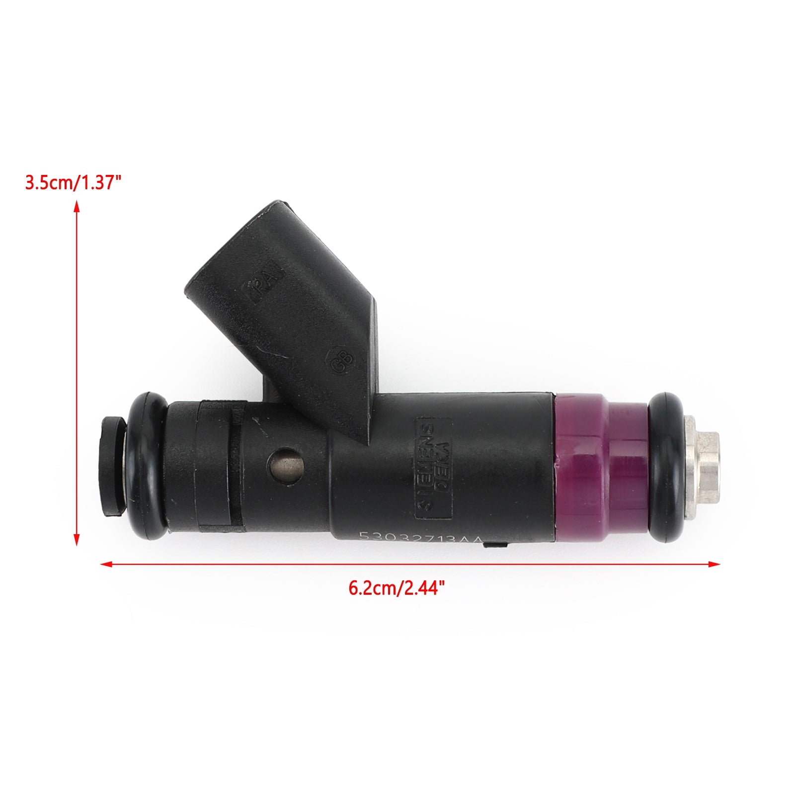 PALASER 1pcs Fuel Injectors 53032713AA Fit Ram 1500 2500 3500 04-09 Durango 5.7L - Image 2