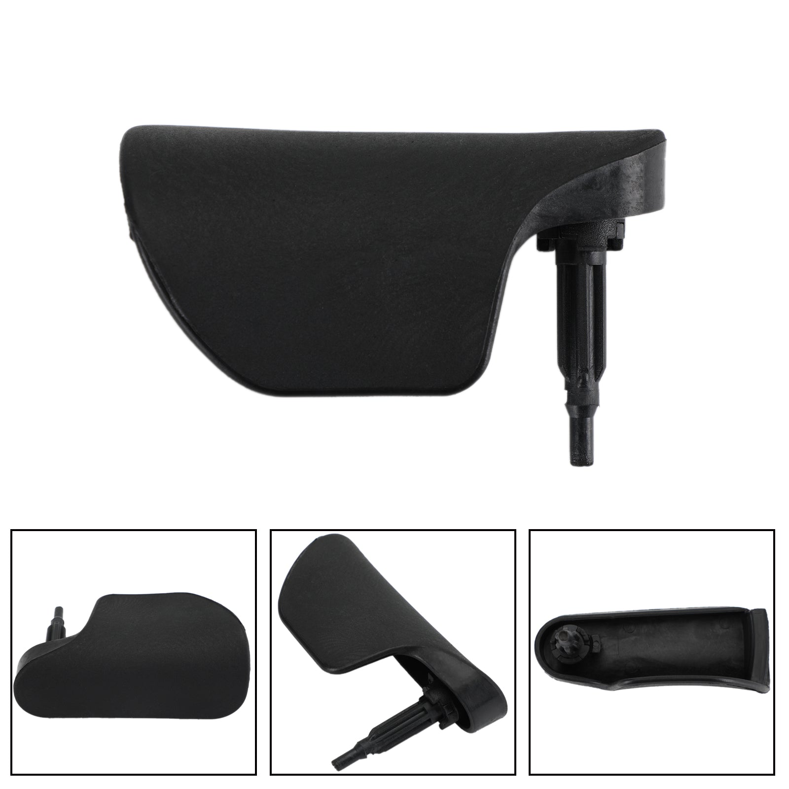 PALASER 2007-2014 Audi Tt MK2 Black Hood Latch Release Handle Bonnet Lever 8J2823533C - Image 3