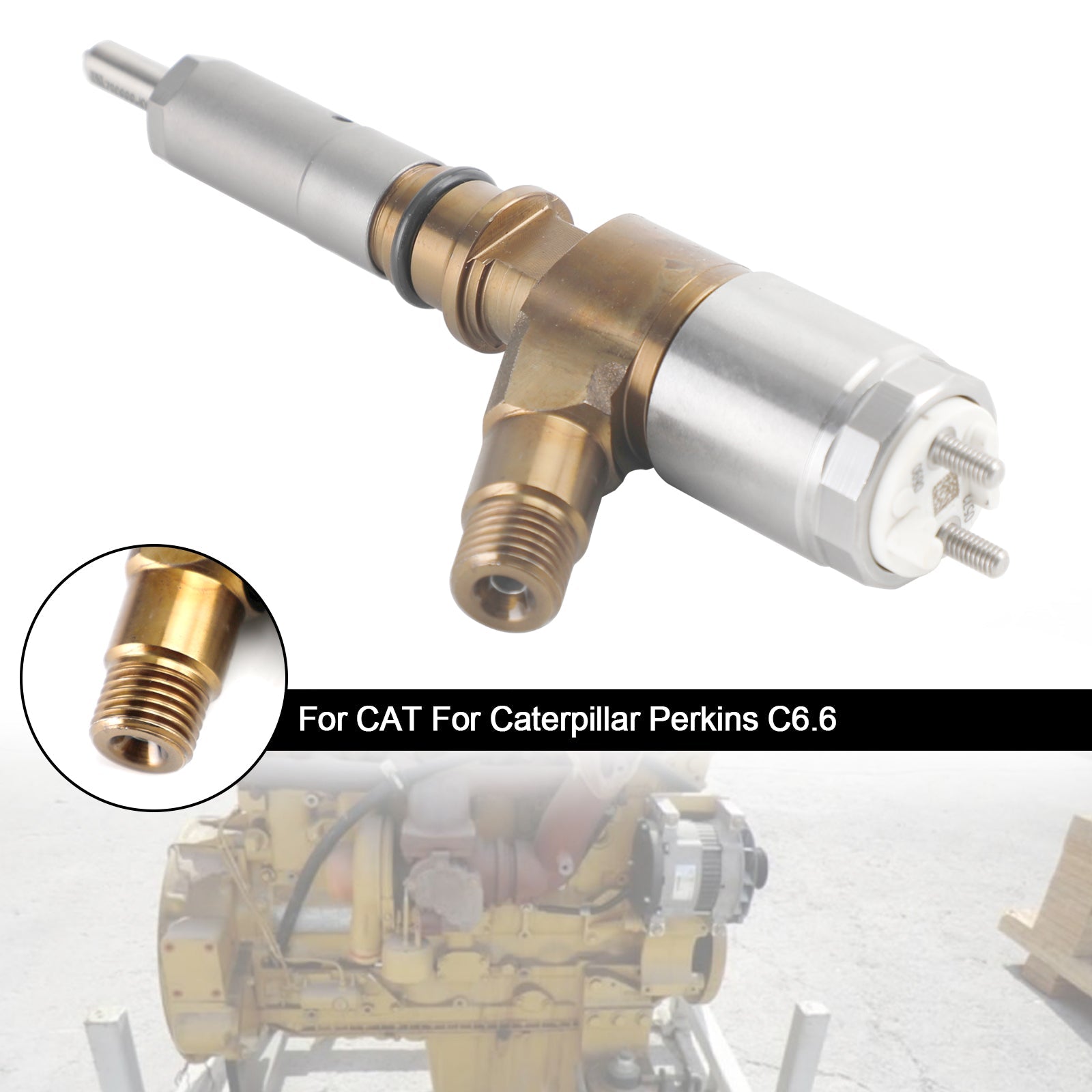 PALASER Cat For Caterpillar Perkins C6.6 1PS Fuel Injector 2645A749 320-0690 306-9390 - Image 8
