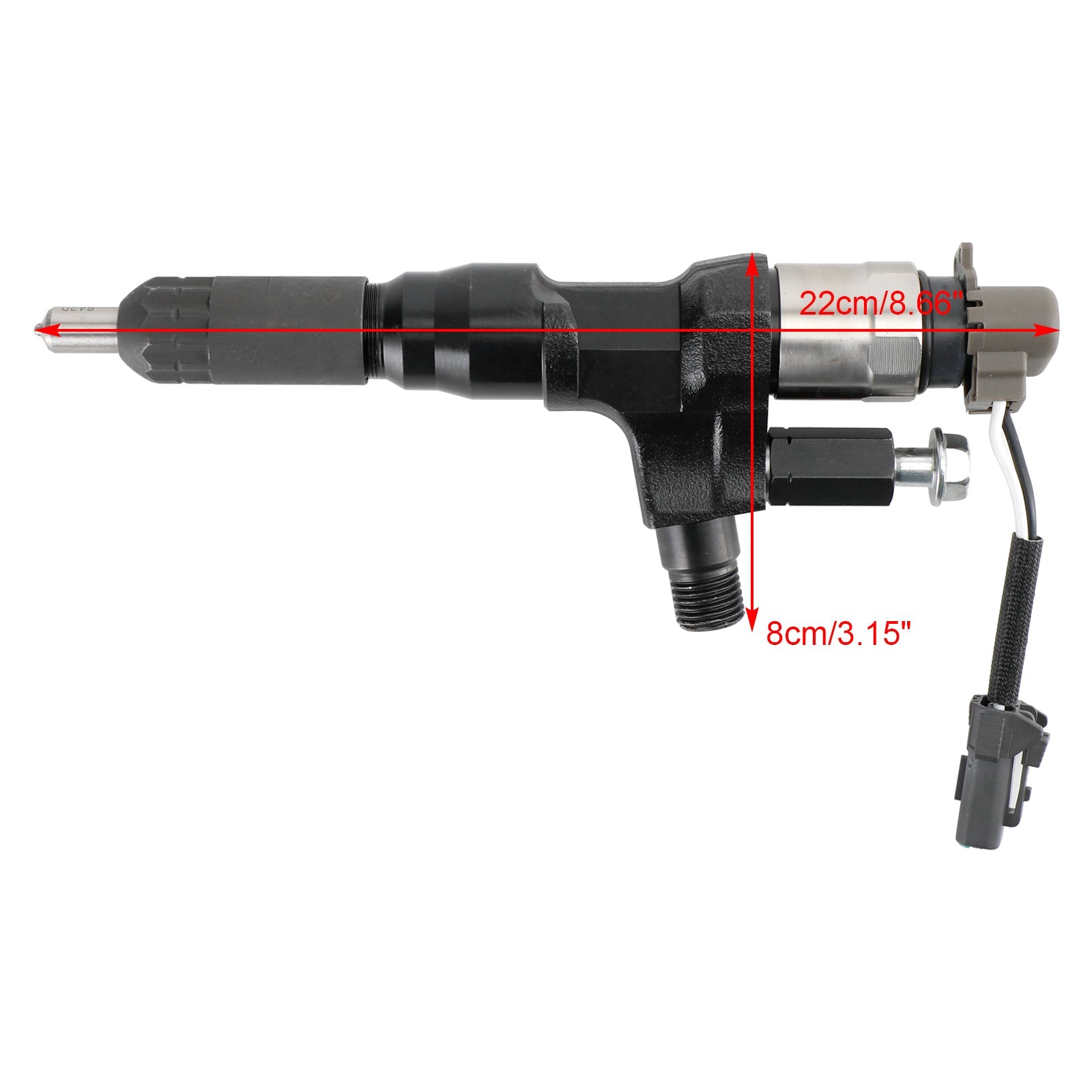 PALASER Hino 3.8L 4.7L 5.0L 6.5L 7.7L 1PCS Fuel Injector 095000-6593 CB84034501S 095000-6590 - Image 2
