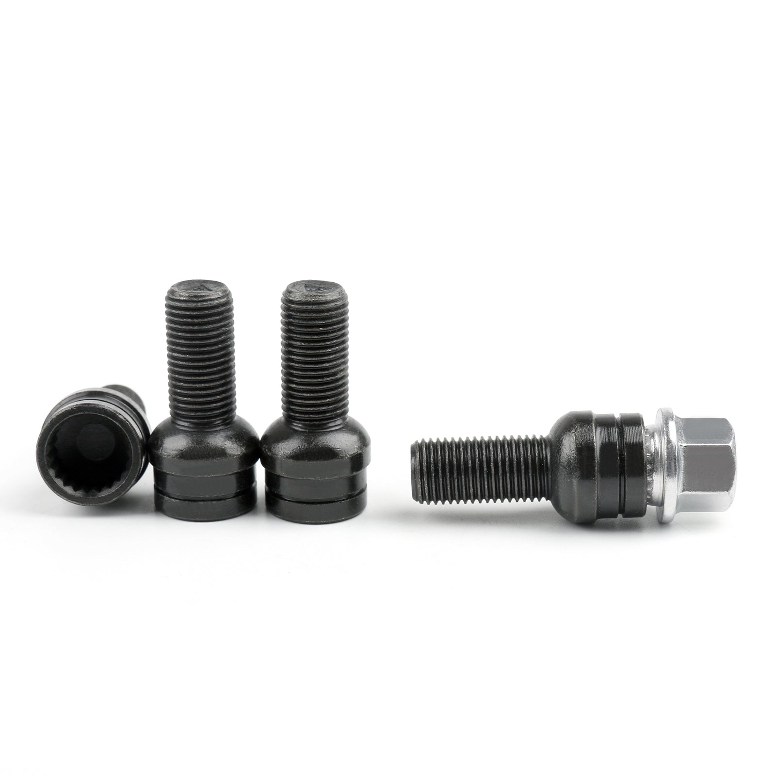 PALASER 4+1 17mm Steel Wheel Bolt & Lock Lug Nut Set With Key For Vw Golf Audi - Image 8