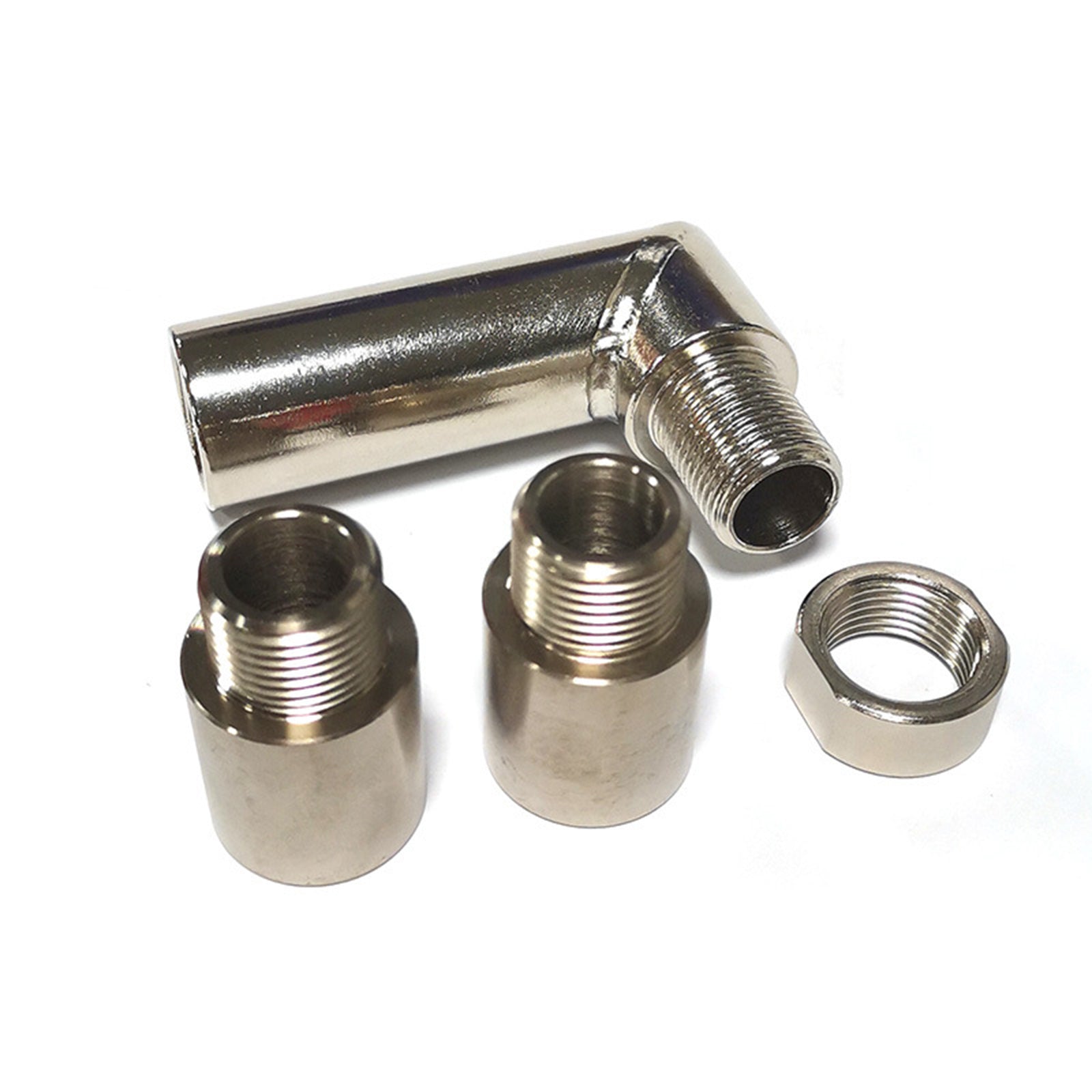 PALASER M18*1.5 90 Degrees Oxygen Spacer Sensor Angled Extender O2 Bung Extension