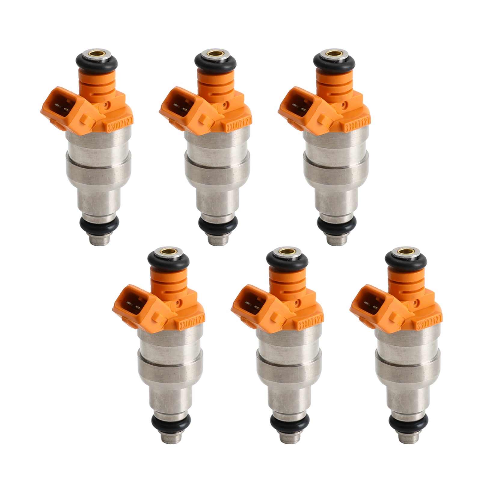 PALASER 6pcs Fuel Injectors 33007127 53003956 53030343 53030343AB Fits Wrangler Cherokee Yj 1987-1998 I6 4.0L