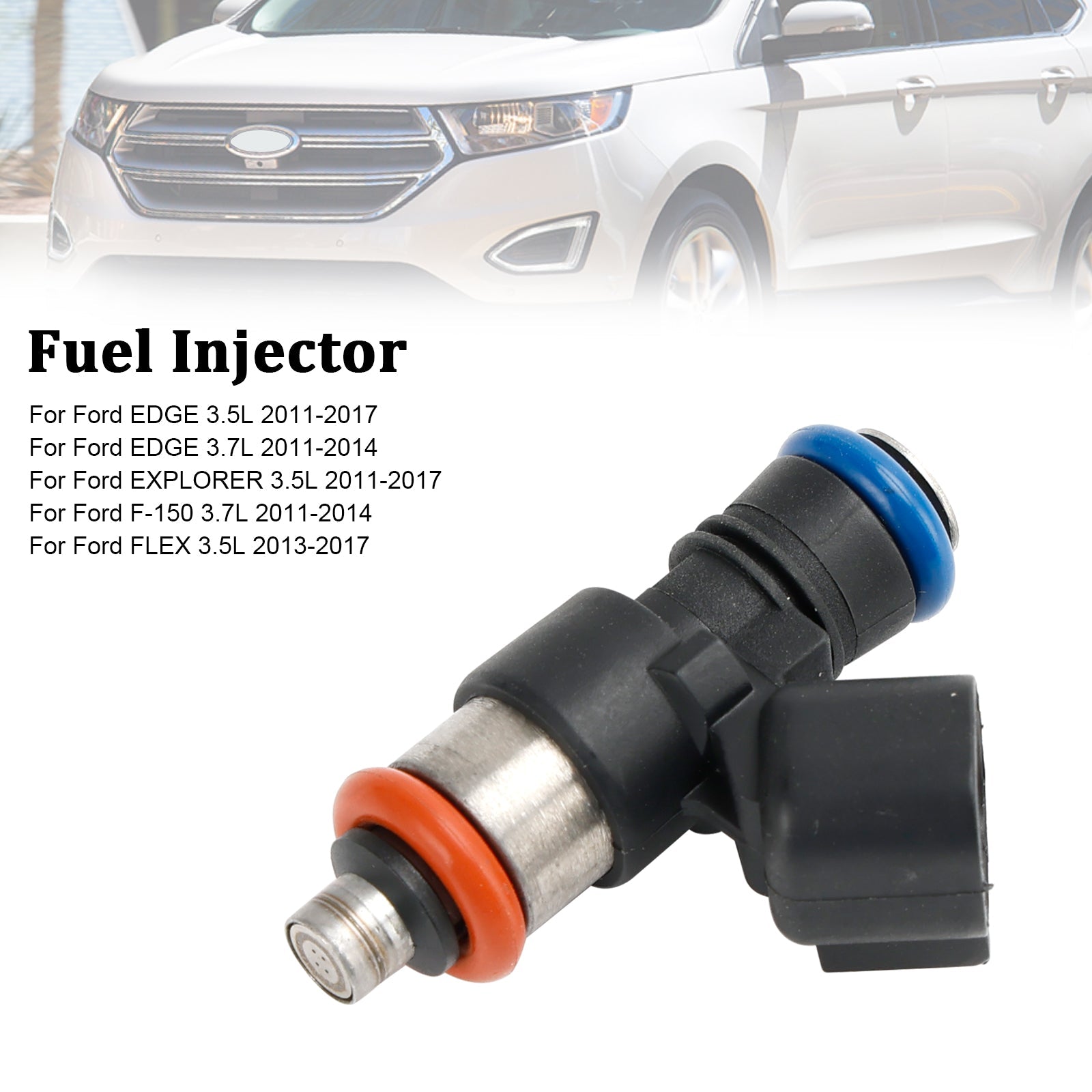 PALASER 2011-2017 Ford Edge Explorer Taurus 3.5L 1PCS Fuel Injector 0280158191 - Image 9