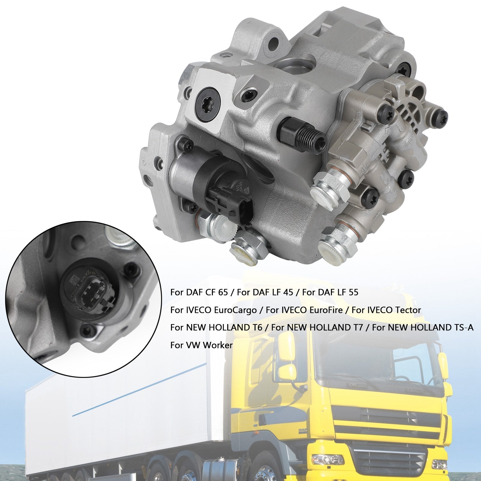 PALASER Iveco Eurocargo/eurofire/tector High Pressure Fuel Injection Pump 2995510 4896958 4897040 - Image 9