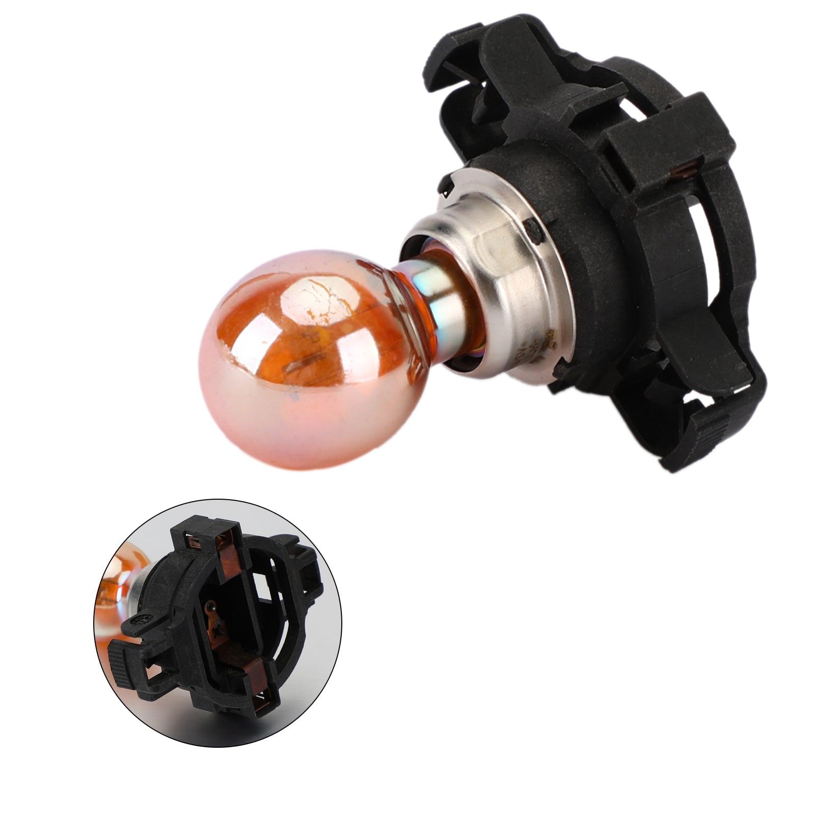 PALASER Philips Standard PY24W 12190SV 24W Amber Bulb Turn Signal Daytime Light - Image 9