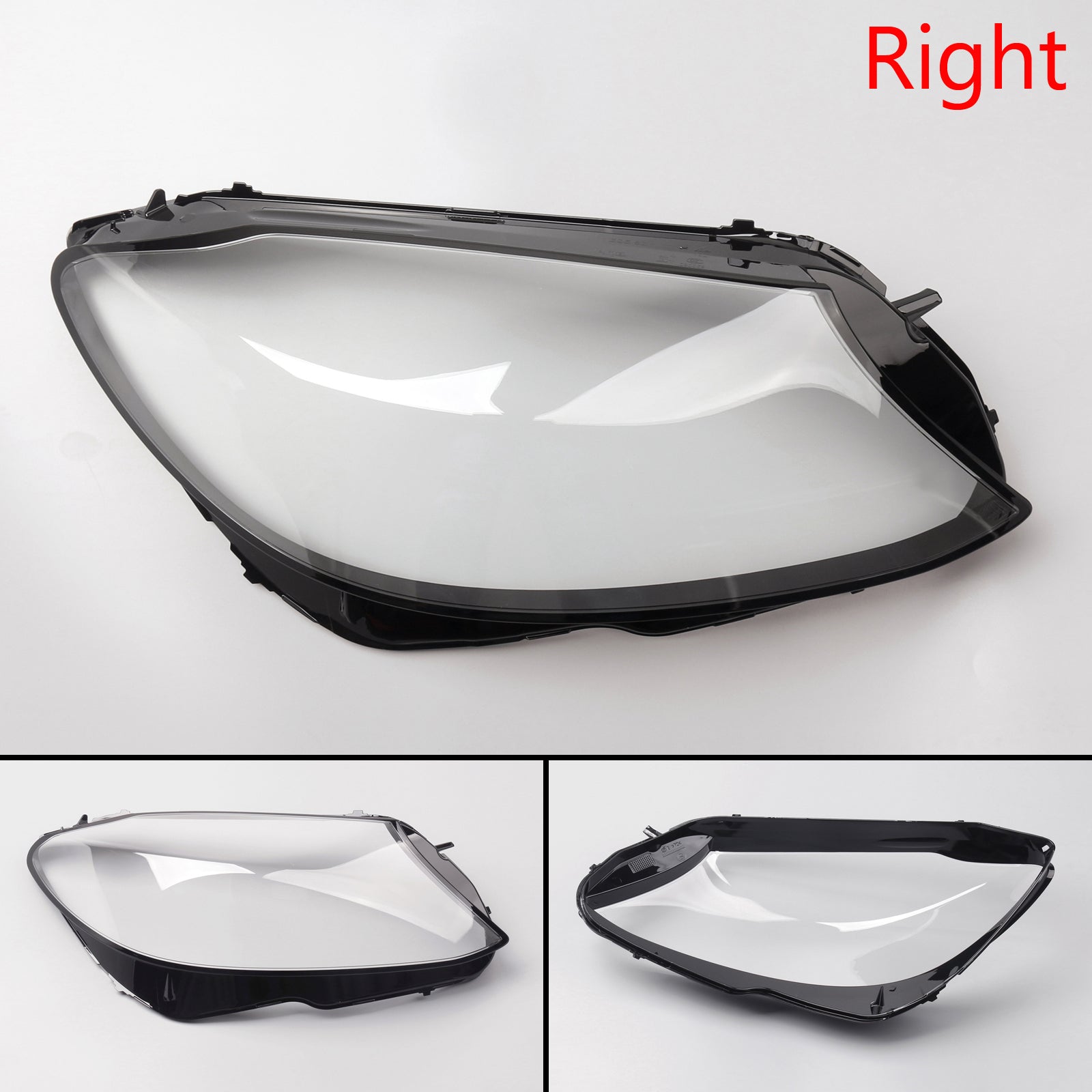 PALASER 15-18 Benz W205 C180 C200 C300 Left+right Side Headlight Cover Headlamp Lens Lenses - Image 25