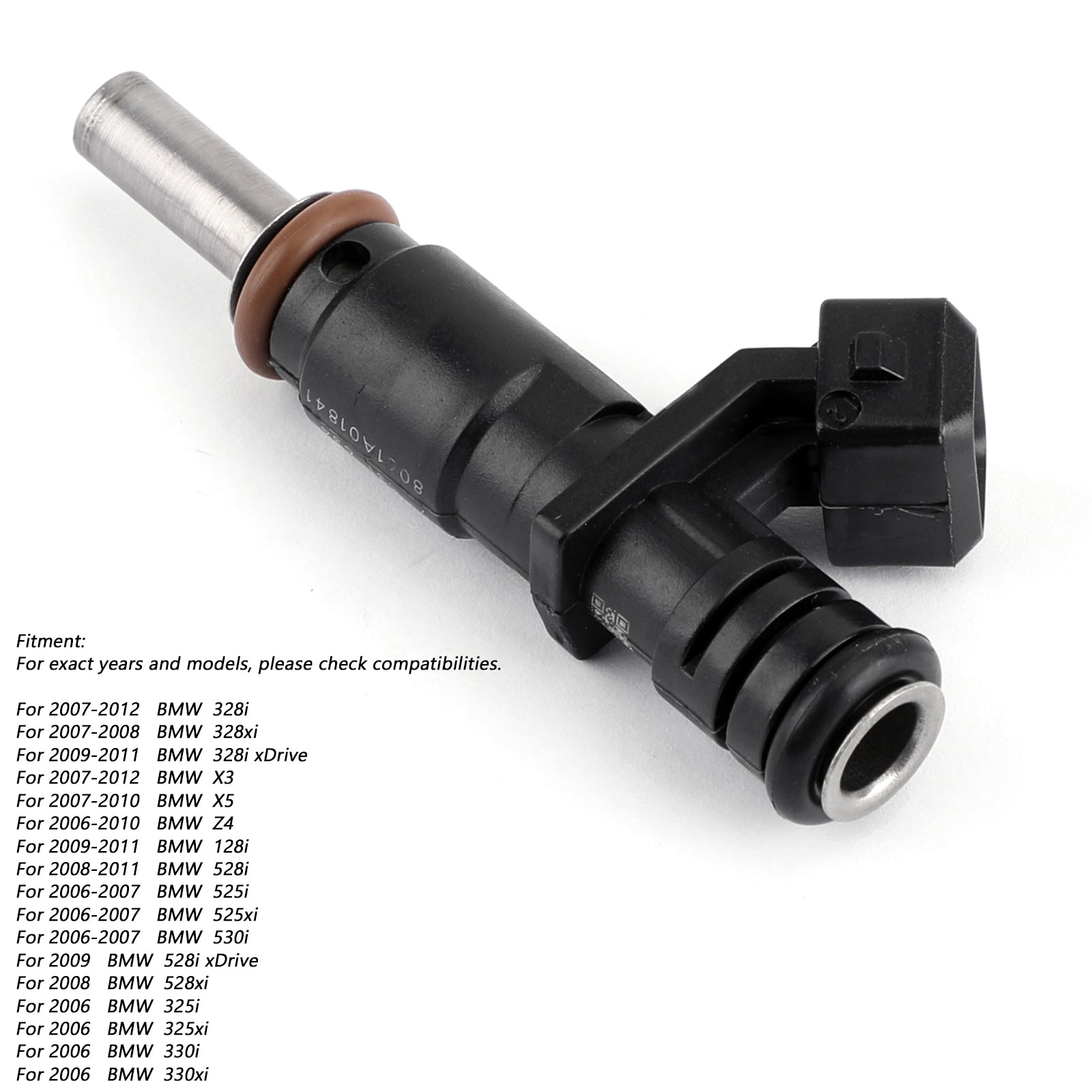PALASER Fuel Injectors For 06-12 BMW 128i 328i X3 X5 Z4 525i 2.0/2.5/3.0L 13537531634 FJ748 - Image 7