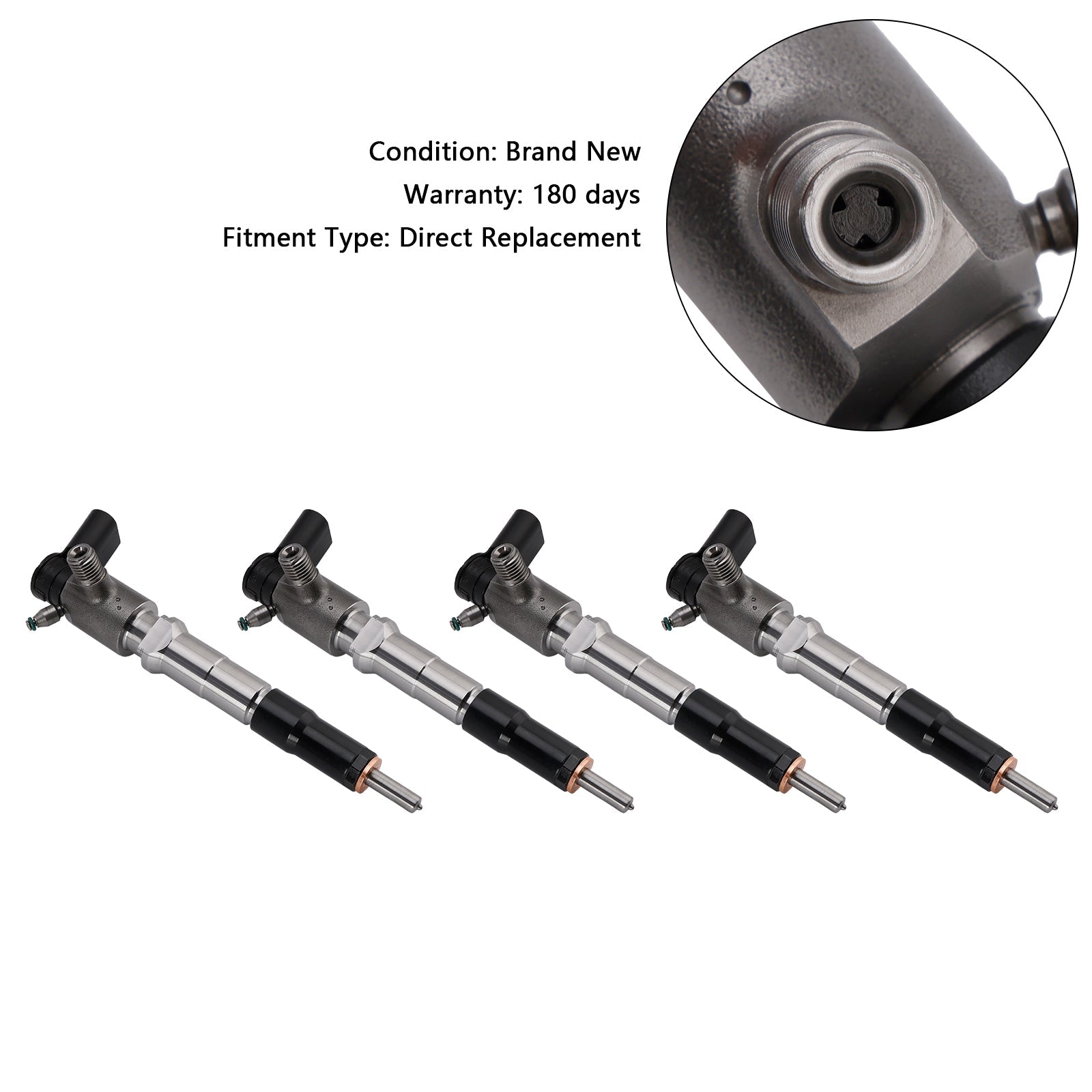 PALASER 2018.01-On Ford Focus Mk4 2.0 Vdo 4Pcs Fuel Injector GK2Q-9K546-AC 2143478 - Image 8