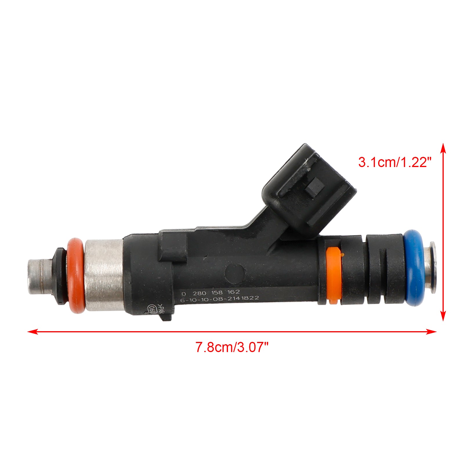 PALASER 2009-2011 Mazda Tribute 2.5L Fuel Injector 0280158162 9E5Z9F593A 822-11210 800-2035N - Image 2