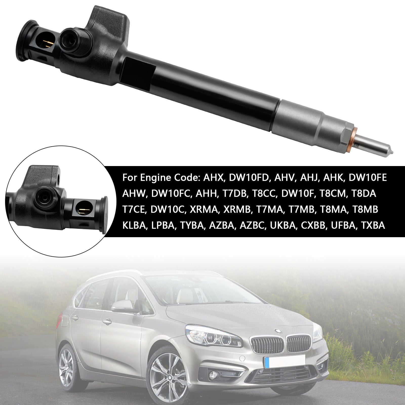 PALASER Ford Delphi Diesel 1Pcs Fuel Injector 28388960 9674984080 28602948 - Image 6