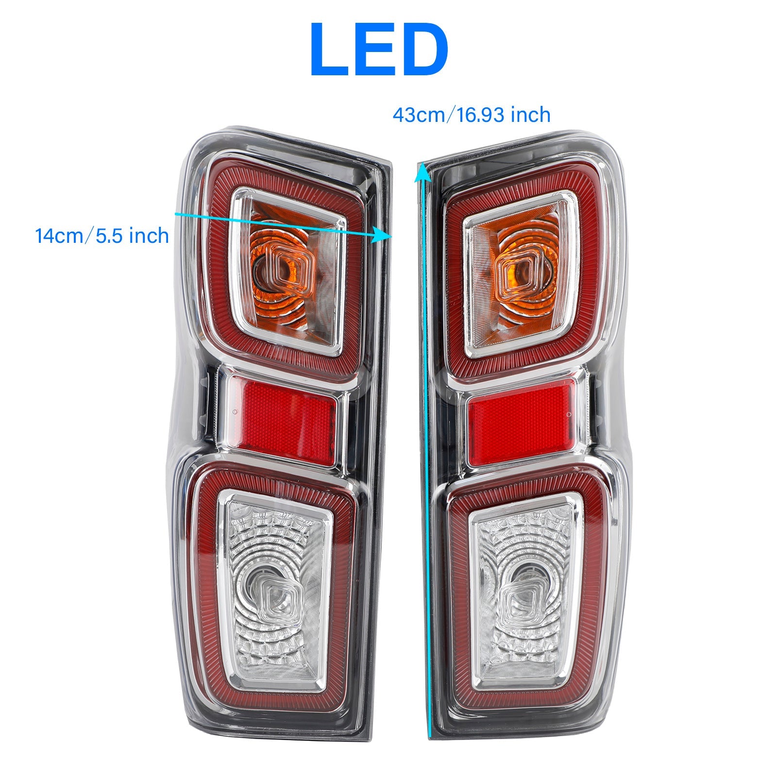 PALASER 2020-2022 Isuzu D-max Pickup Left+right LED Tail Light Lamp - Image 6
