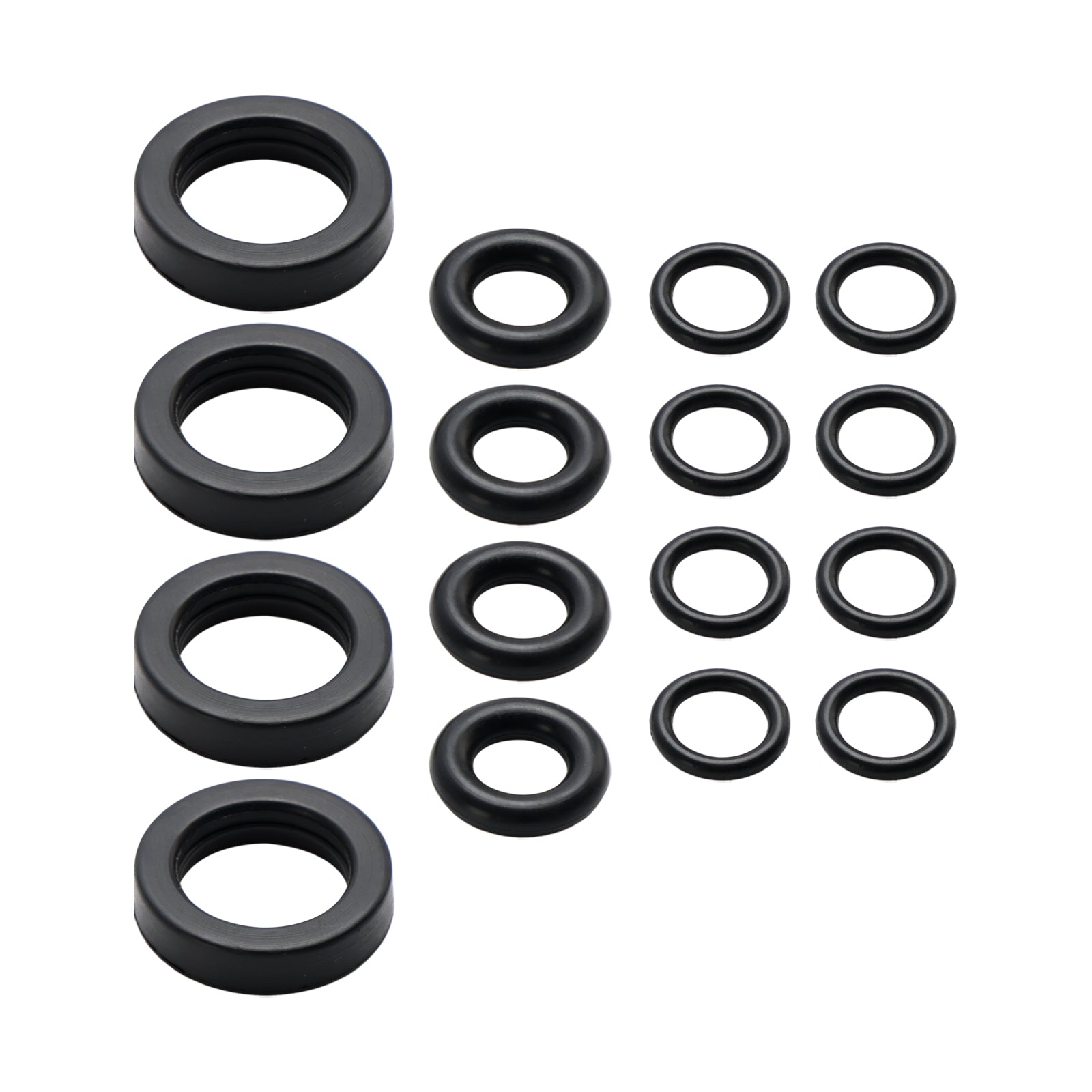 PALASER Honda Accord Crx Civic Delsol Prelude 4Pcs Fuel Injector Seal O-ring Kit BK14H - Image 11