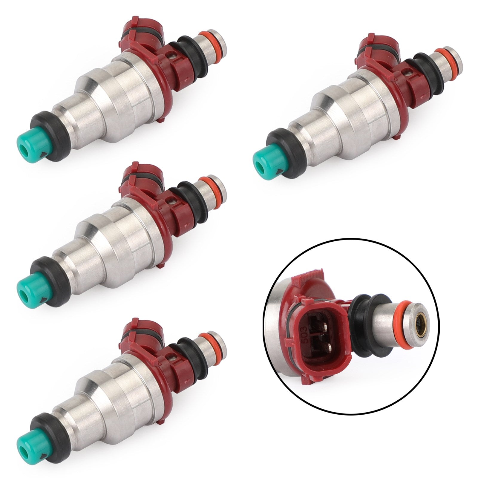 PALASER 1989-1995 Toyota 4Runner 2.4L 4PCS Fuel Injectors 22842-12130 23209-35040 23250-35040 - Image 4