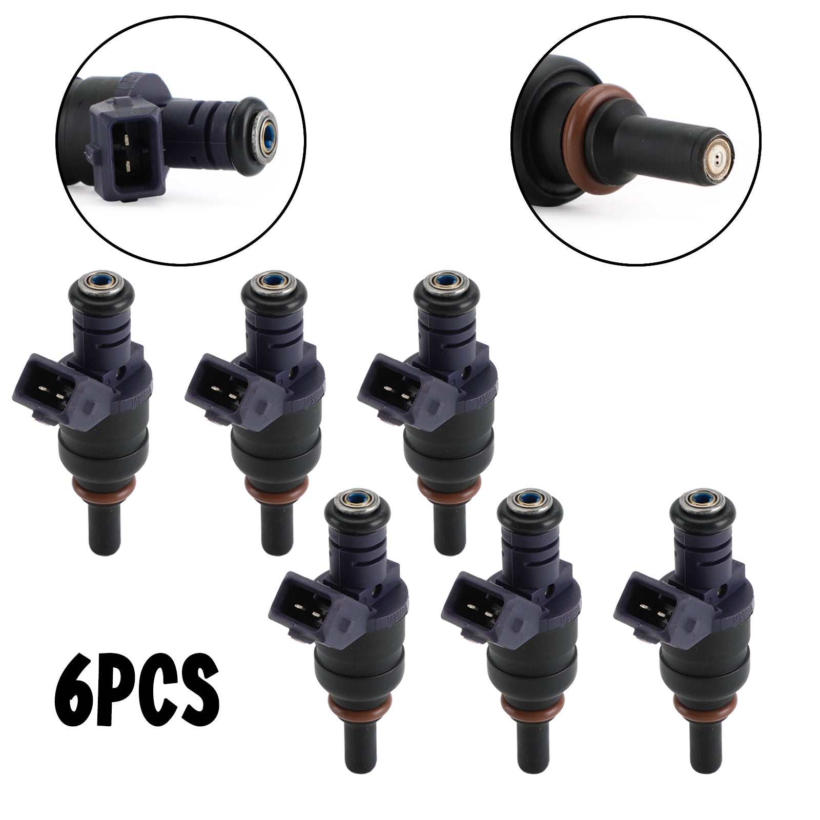 PALASER 6Pcs Fuel Injectors 1439800 Fit BMW 330CI 330I 530I X3 X5 Z3 Z4 01-06 3.0L - Image 3