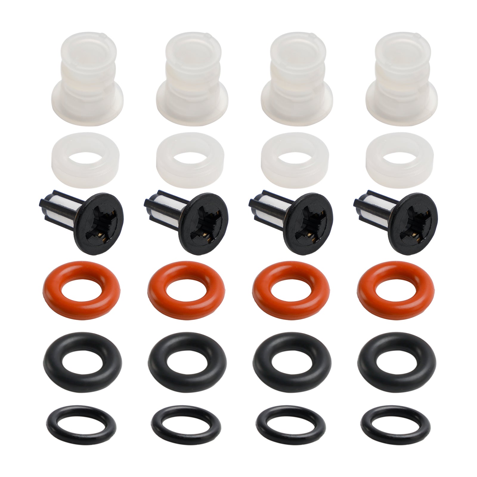 PALASER 2004-2008 Acura Tsx Fuel Injector Repair O-rings Seals Kit 16450-PRB-A01 - Image 8