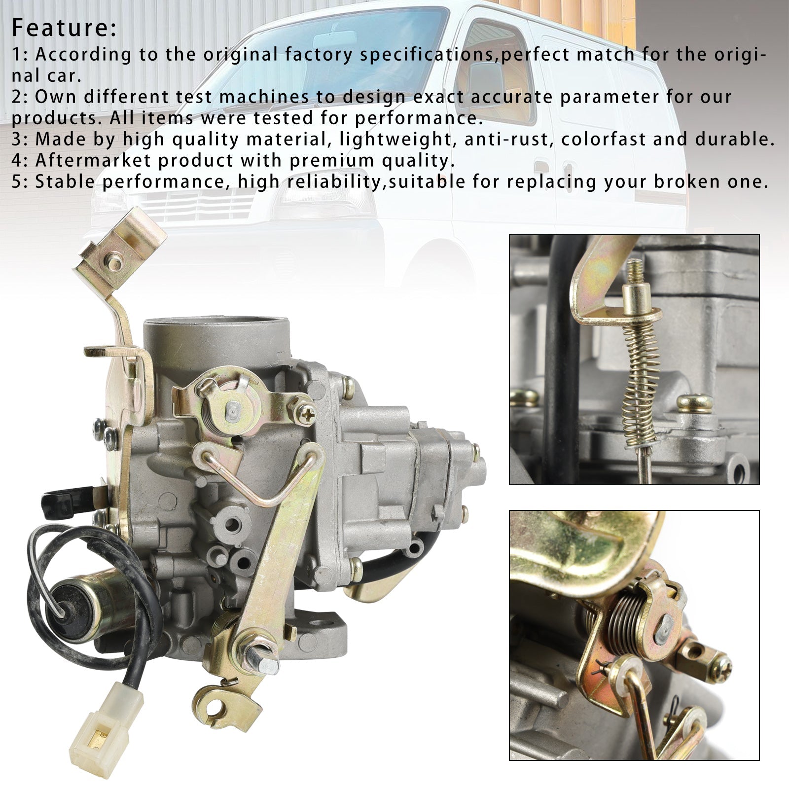 PALASER 1983-2009 Suzuki Carry 465Q Engine ST308 F5A F10A Carburetor 13200-85231 - Image 3
