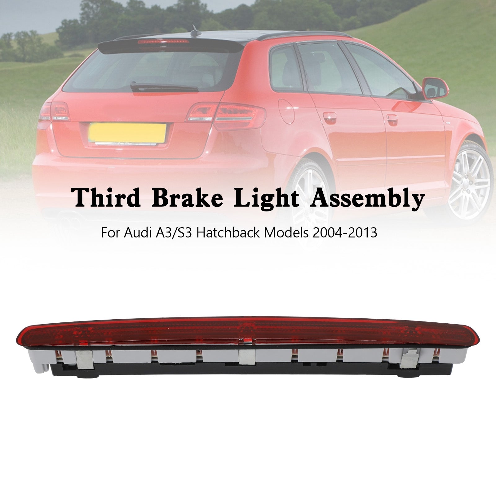 PALASER 2004-2012 Audi A3/S3 3 Door Hatchback Third Brake Light 8P3945097 - Image 5