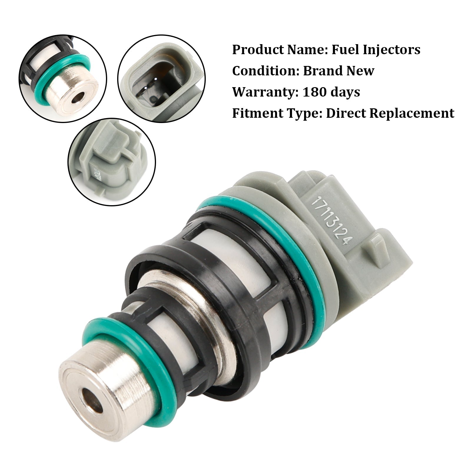 PALASER 1992-1996 Chevrolet Corsica 1PCS Fuel Injectors 17113124 17113197 17112693 - Image 11