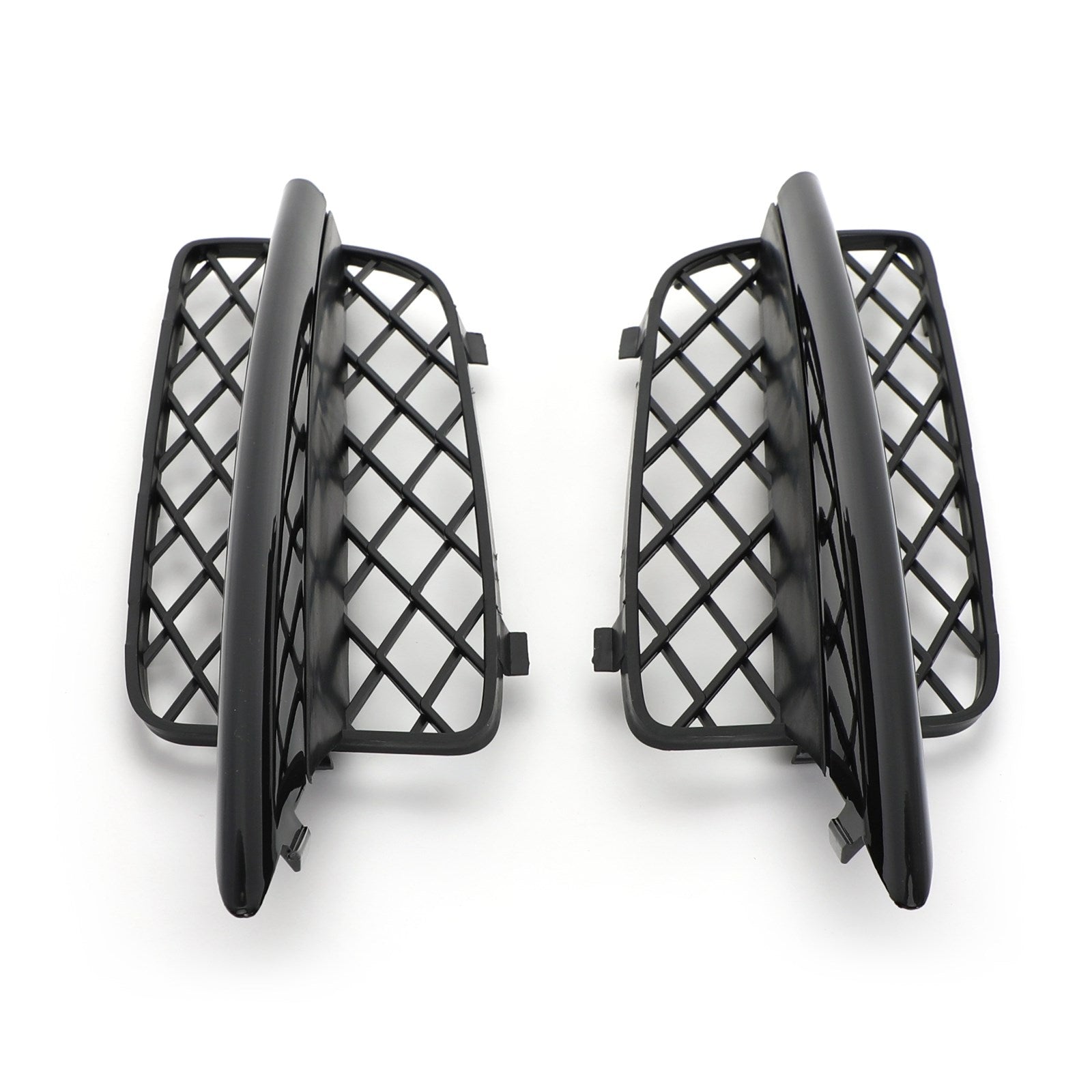 PALASER 2007-2010 BMW X5 E70 Pair Front Bumper Fog Light Grill Grille 51117159593 51117159594