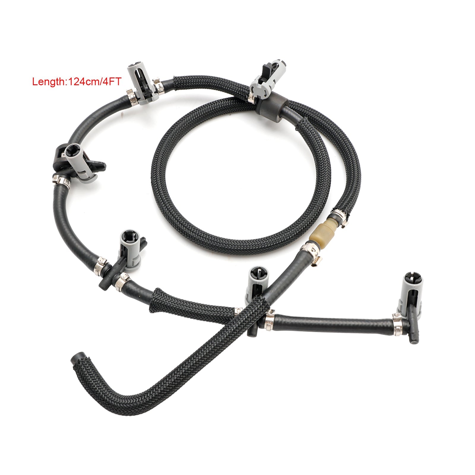 PALASER BMW 3 5 6 7 X3 X5 X6 Fuel Return Line Hose Pipe Injector Hose Leak Line 13537792870 - Image 2