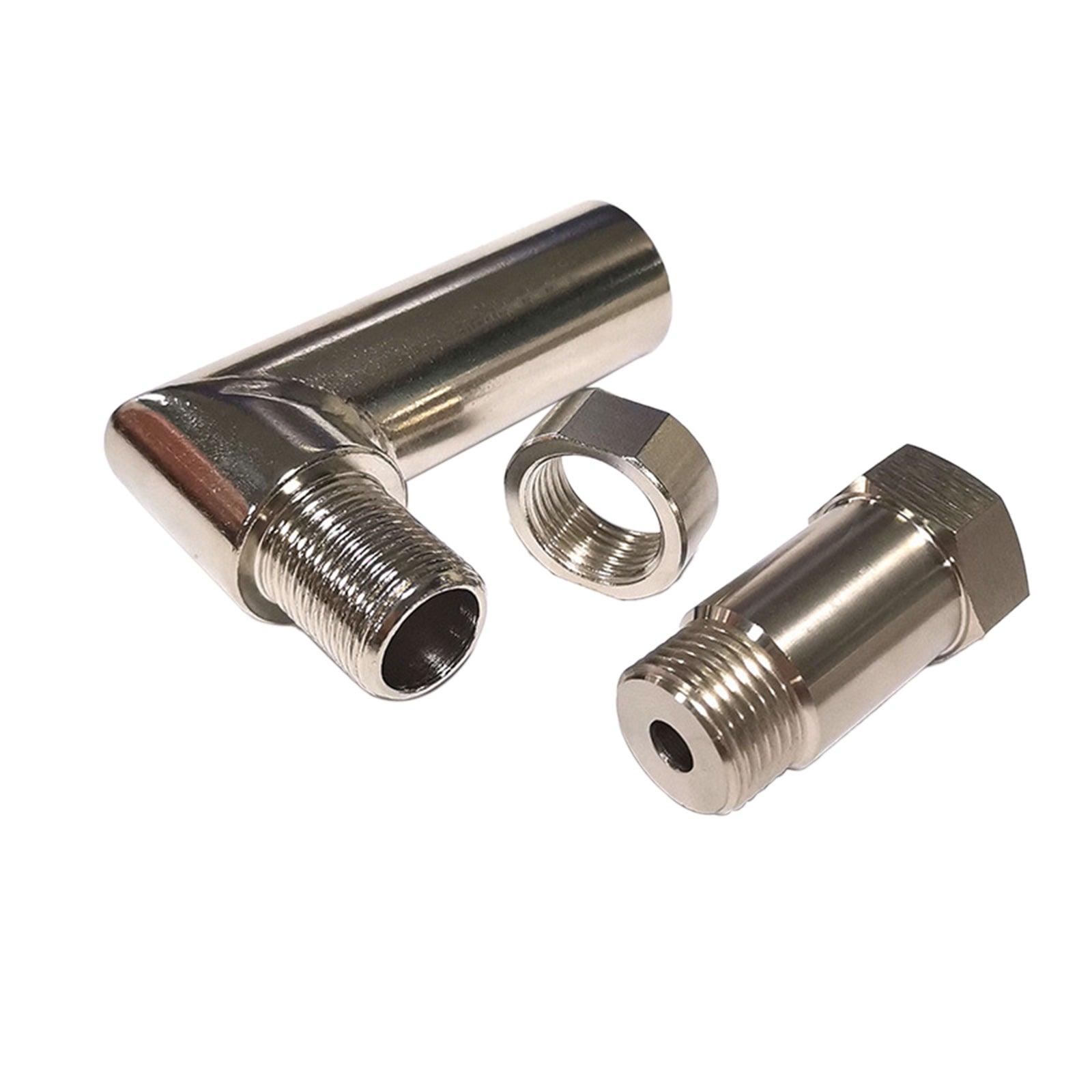 PALASER M18*1.5 O2 Spacer Sensor Angled Extender 90 Degree O2 Bung Extension