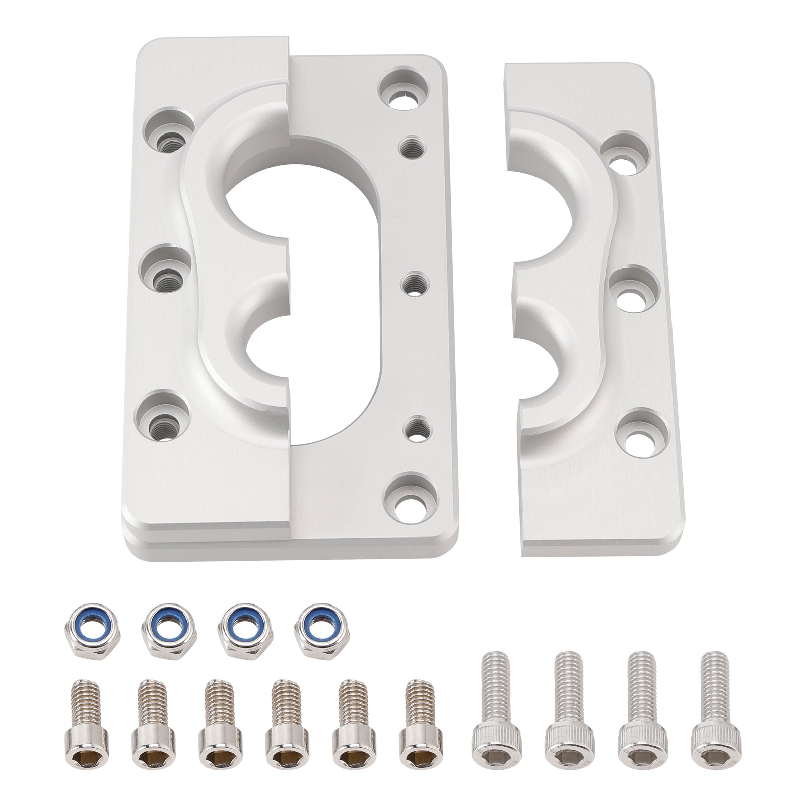 PALASER Aluminum Fire Wall Pass Through Raw Bracket For Holley Terminator X Max - Image 4