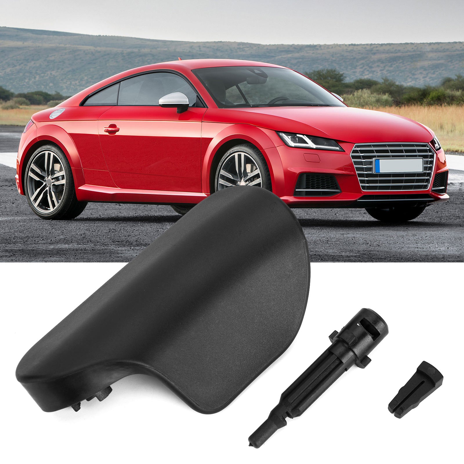 PALASER Hood Latch Release Handle Lever For 07-14 Audi Tt Tt Quattro 1.8/2.0L 8J1823533C - Image 3