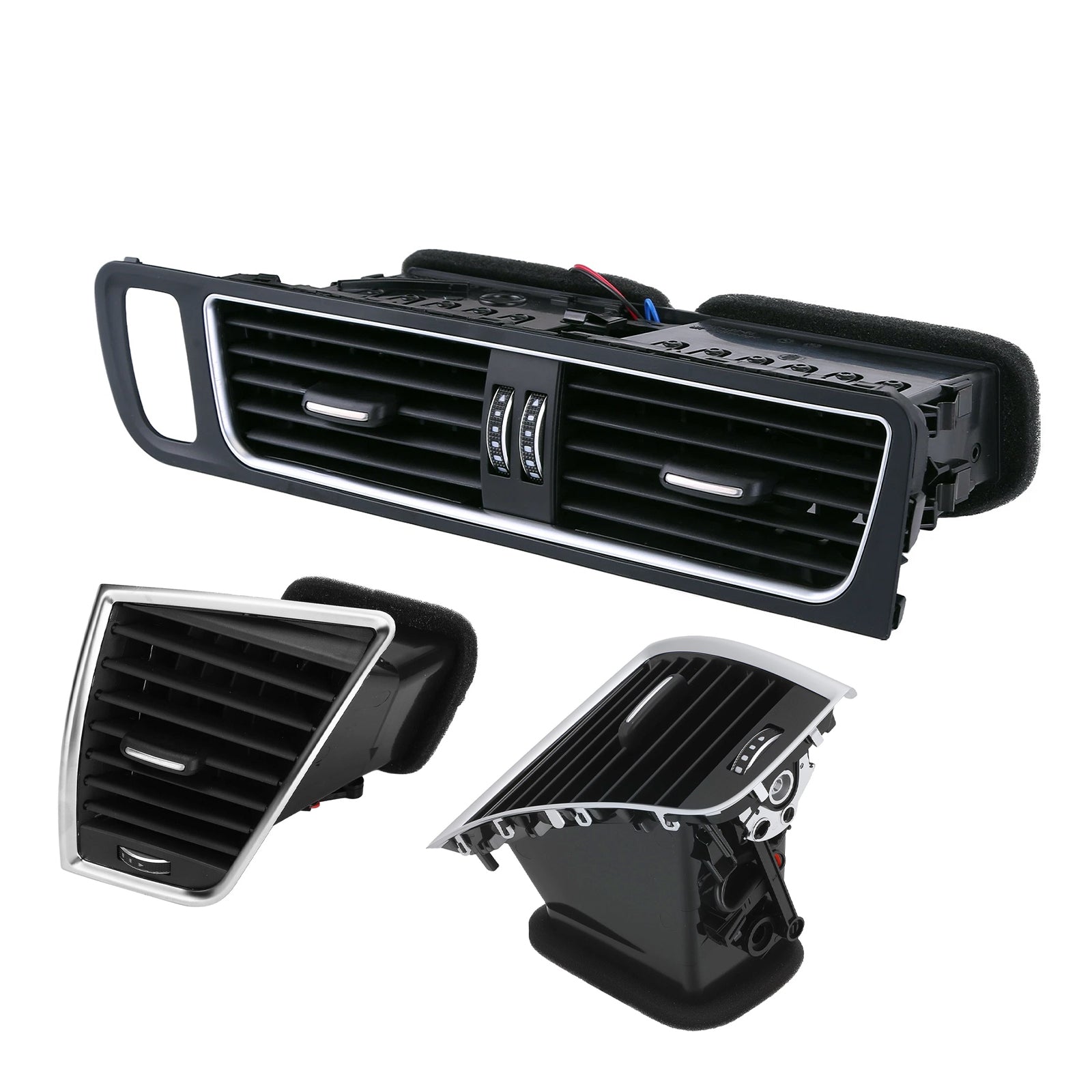 PALASER Front Dashboard Center Ac Air Vent Grille Cover Bezel For Audi Q5 2009-2017 - Image 8