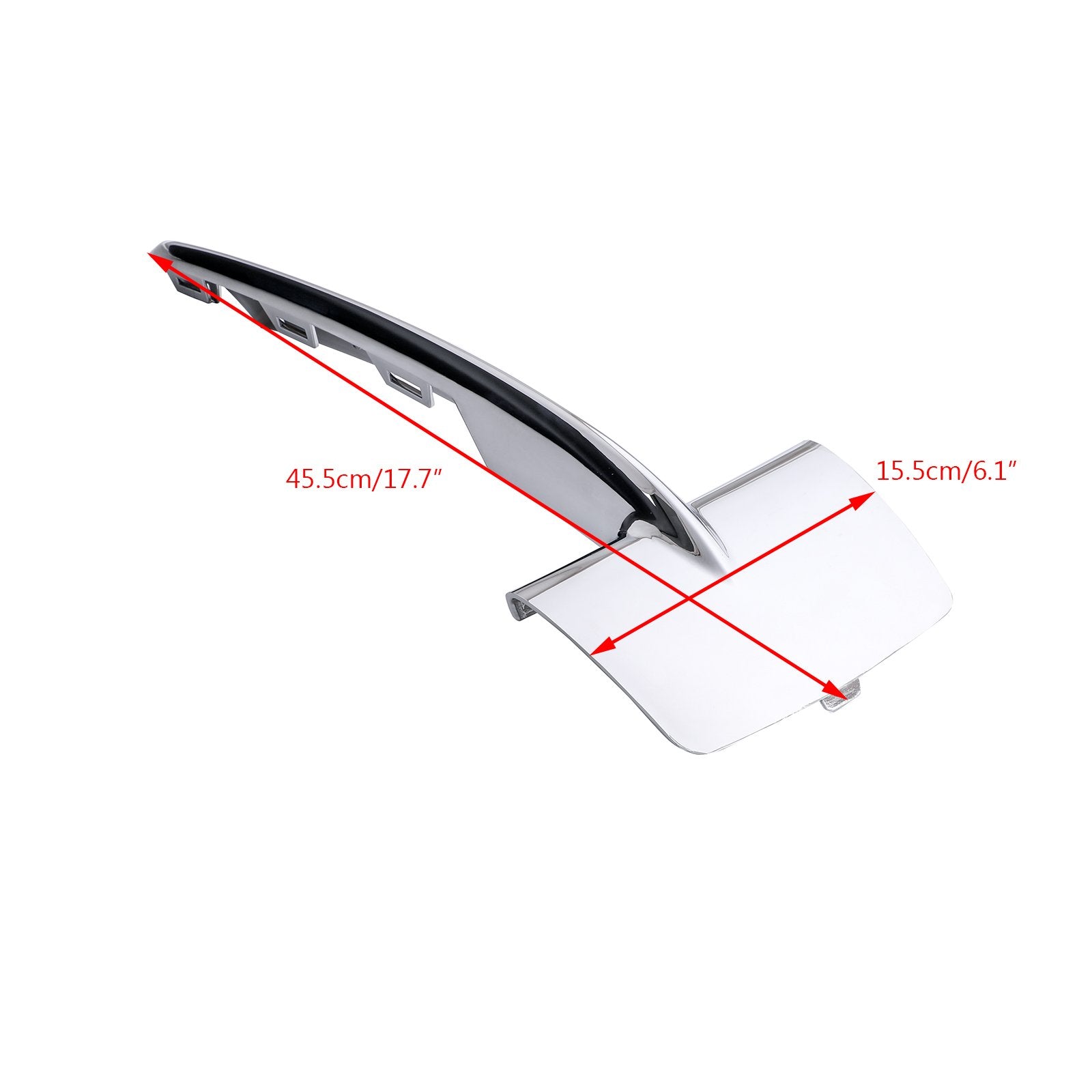 PALASER 2X Front Bumpe Lower Grille Trim Molding For 2014-2018 BMW F15 X5 51117325396 - Image 2