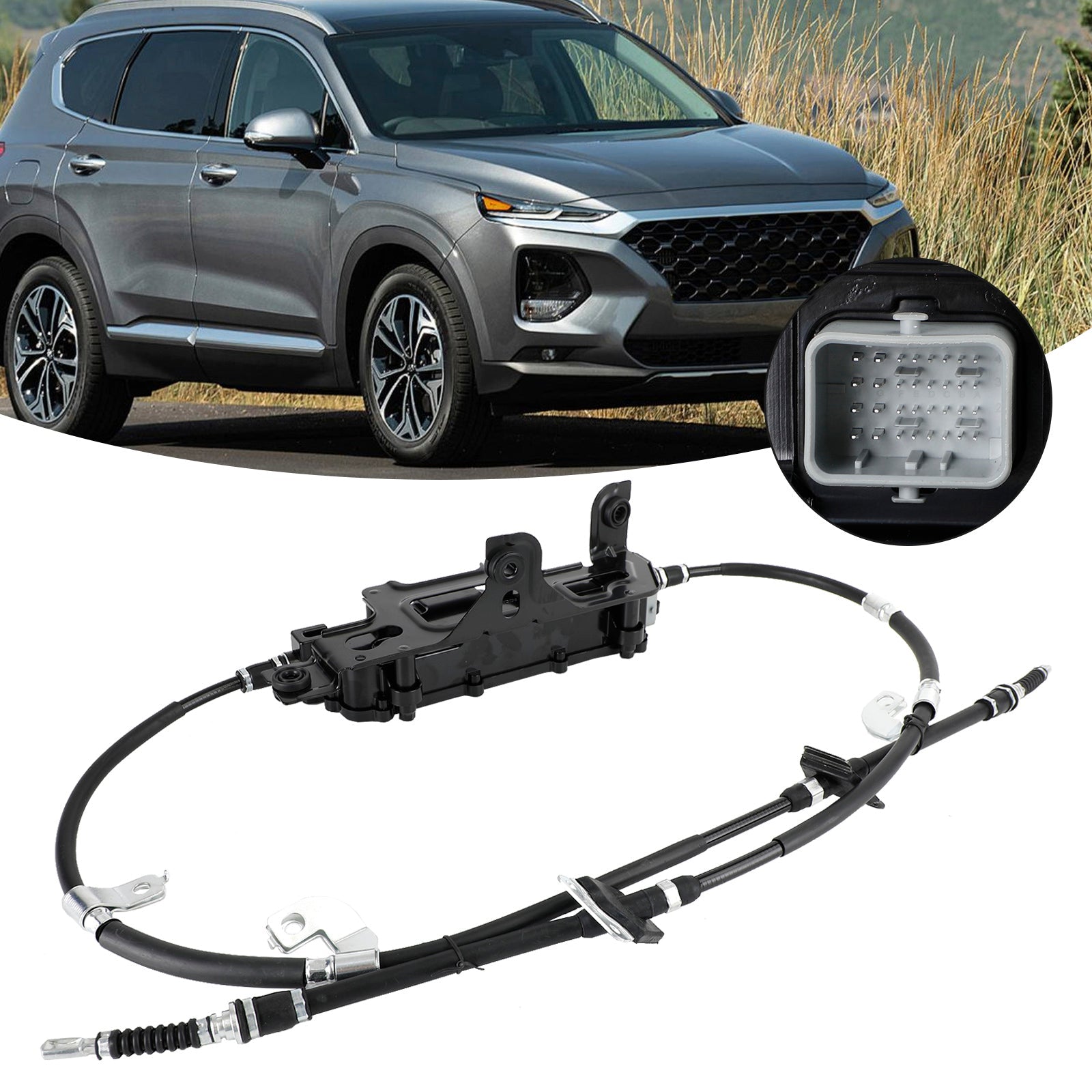PALASER 2012-2019 Hyundai Santa Fe/max Cruz Parking Brake Handbrake Actuator Module 59700B8800 597002W600 - Image 6