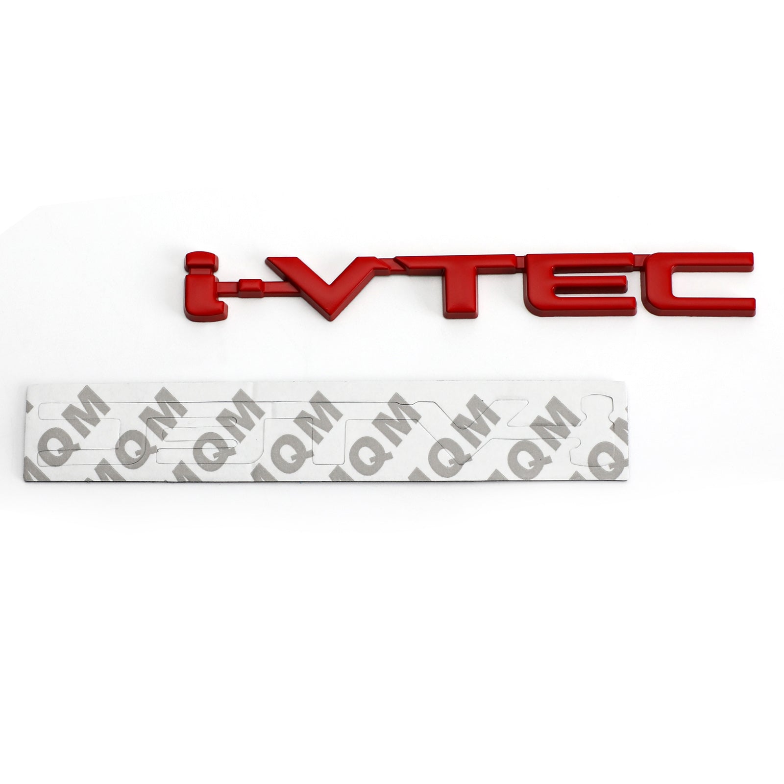PALASER 3D Metal I-vtec Car Trunk Rear Turbo Fender Emblem Badge Decals Stickers Red