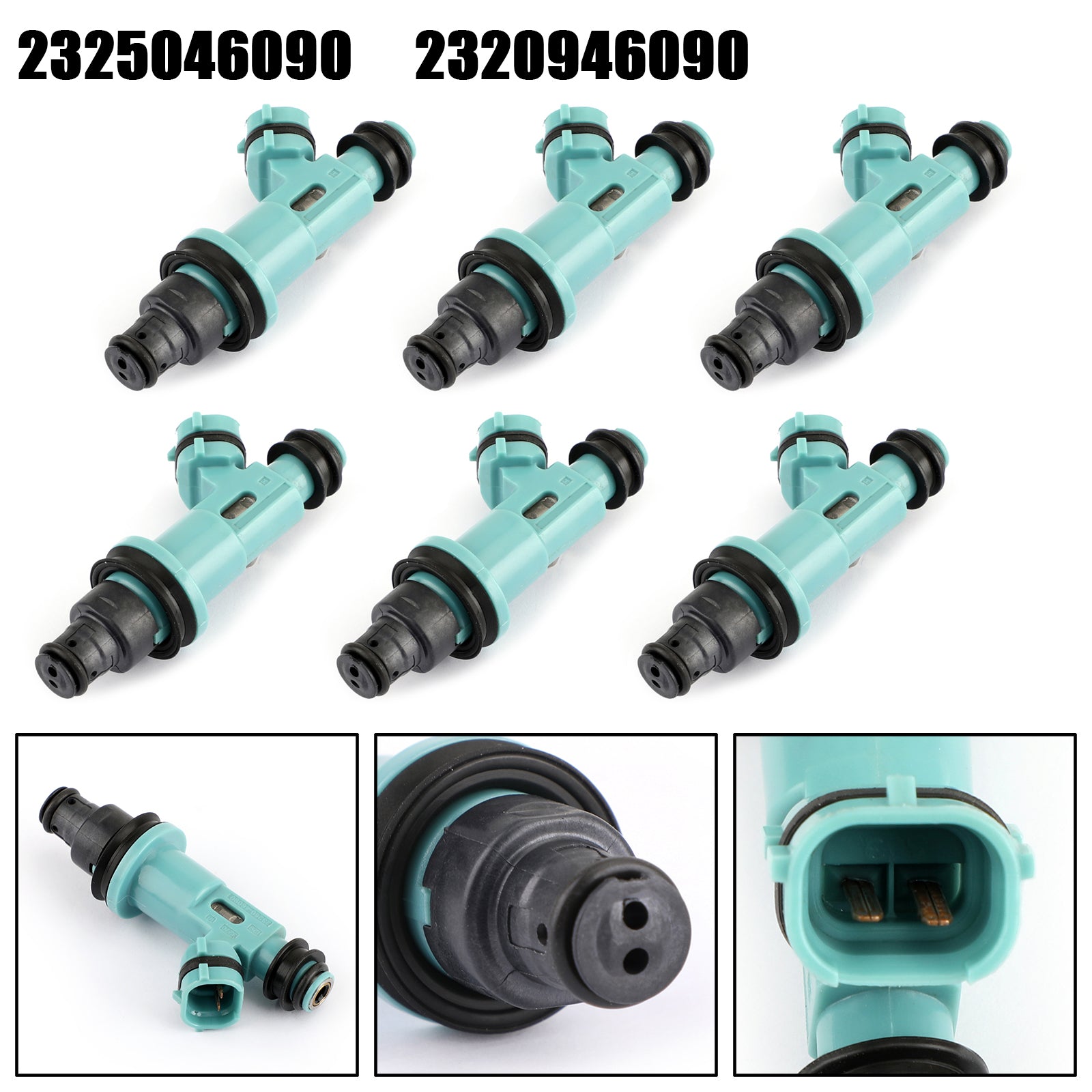 PALASER 6PCS Fuel Injectors 23250-46090 842-12268 Fit Toyota Supra 1998-05 Fit Lexus GS300 IS300 - Image 2