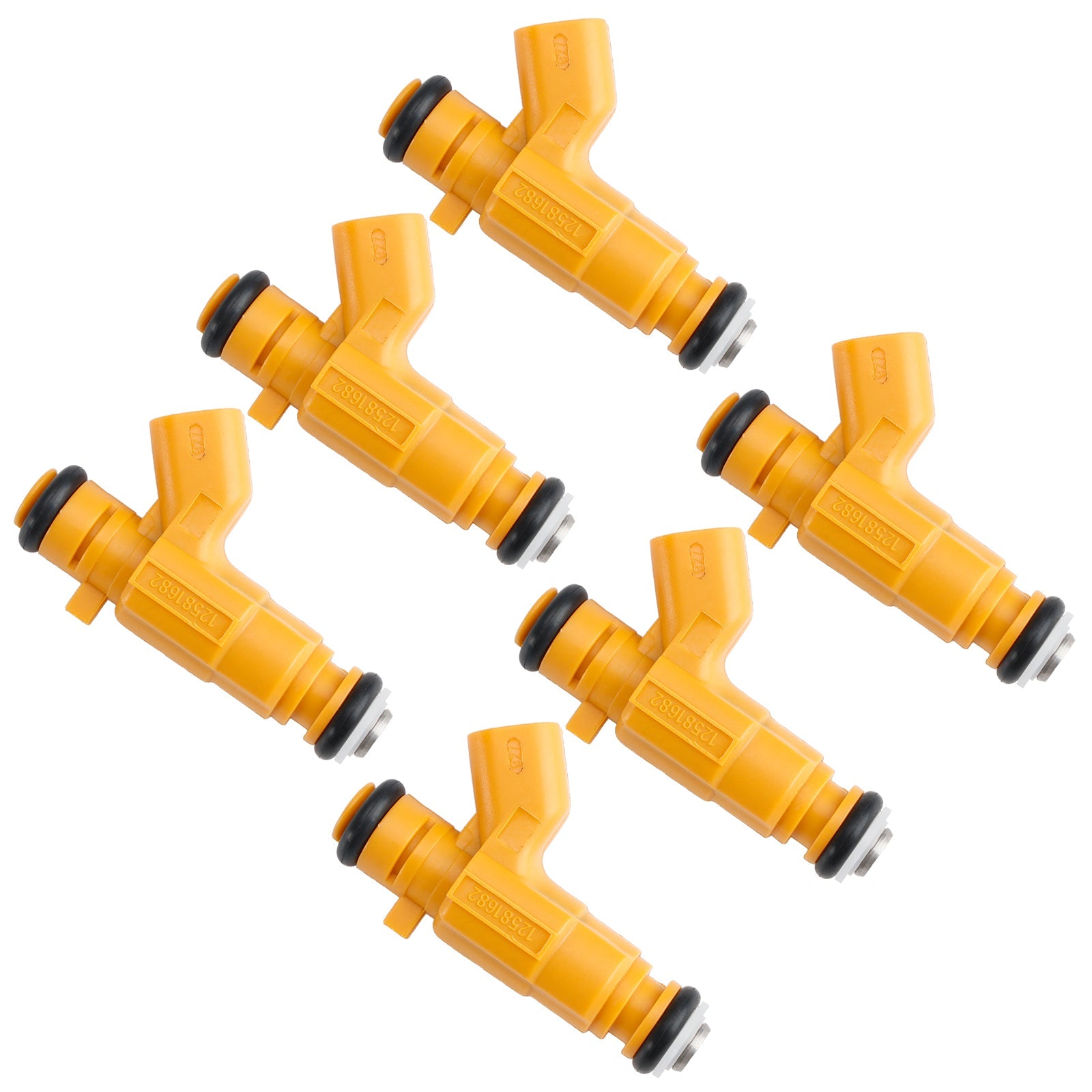 PALASER 2006-2009 Saab 9-3 6Pcs Fuel Injector 0280156129 12581682 - Image 14