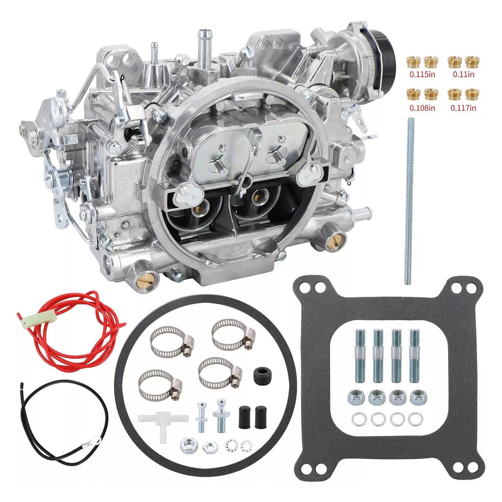 PALASER 4 Barrel Carburetor For Edelbrock 1411 Performer 750 Cfm Electric Choke - Image 5