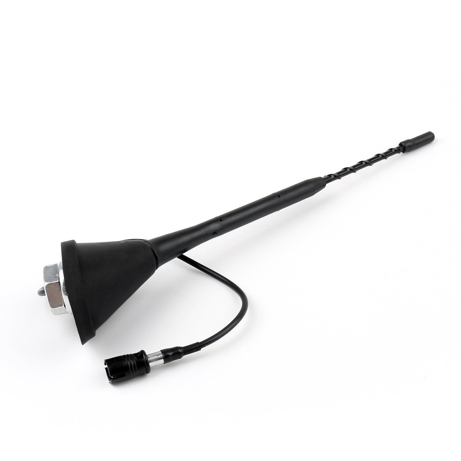 PALASER 9" Amplified Am/pm Roof Aerial Antenna + Base Combo Set For Vw Toyota Lexus