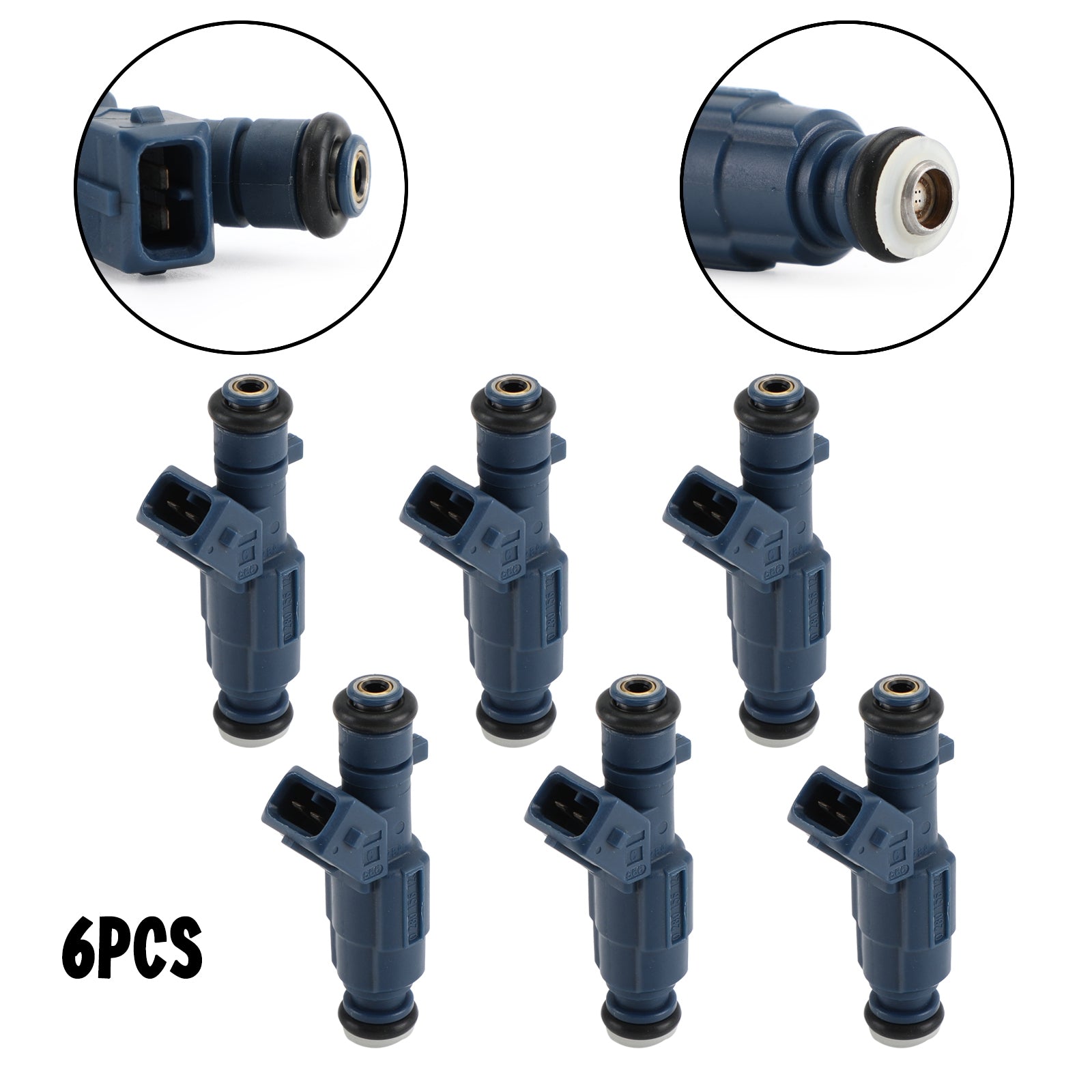 PALASER Ford Ba Bf Falcon Xt Fairlaine XR6 Territory 6pcs Fuel Injectors 0280156123 - Image 4
