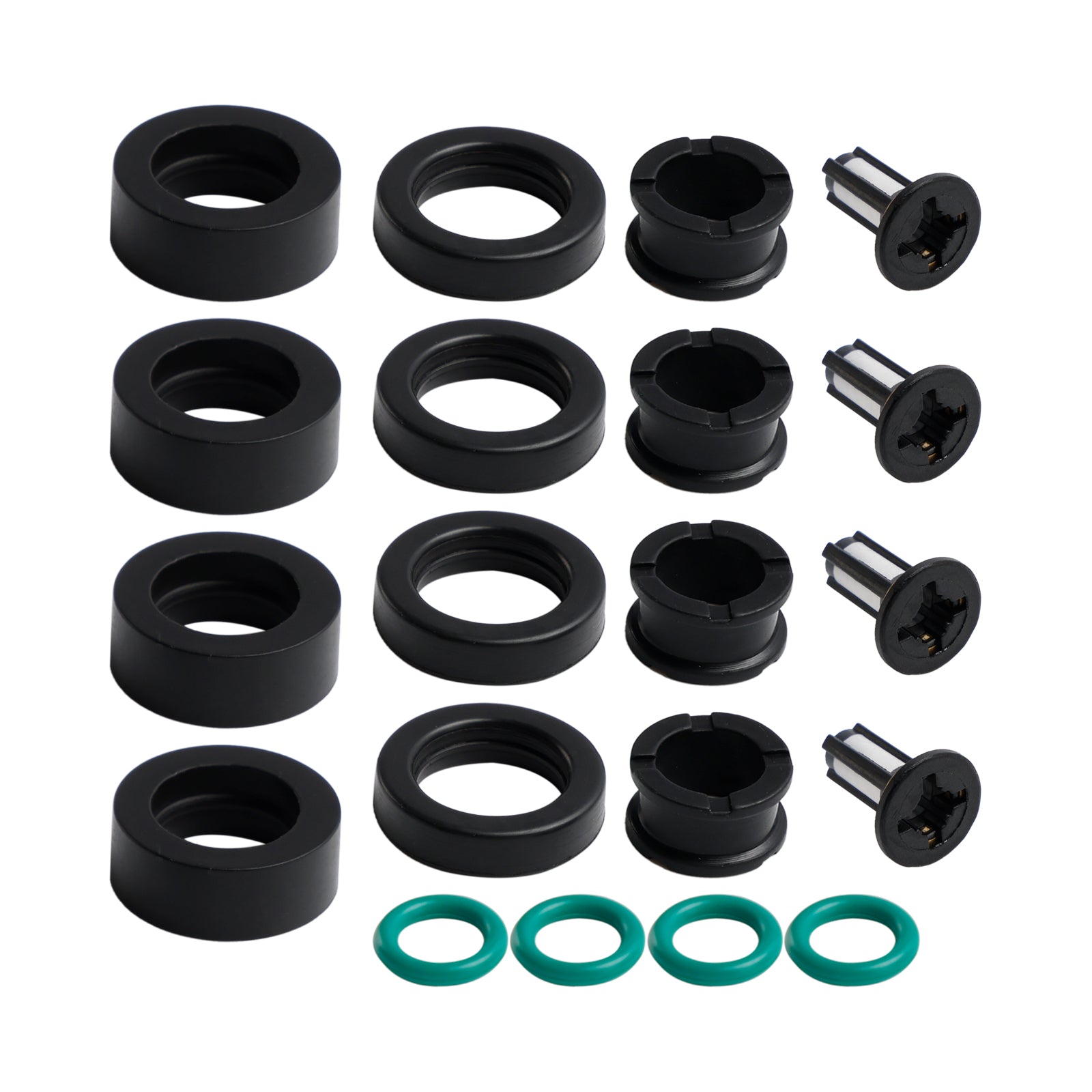 PALASER 1995-1997 Honda Odyssey Fuel Injector Repair Kit O-rings Seals - Image 7