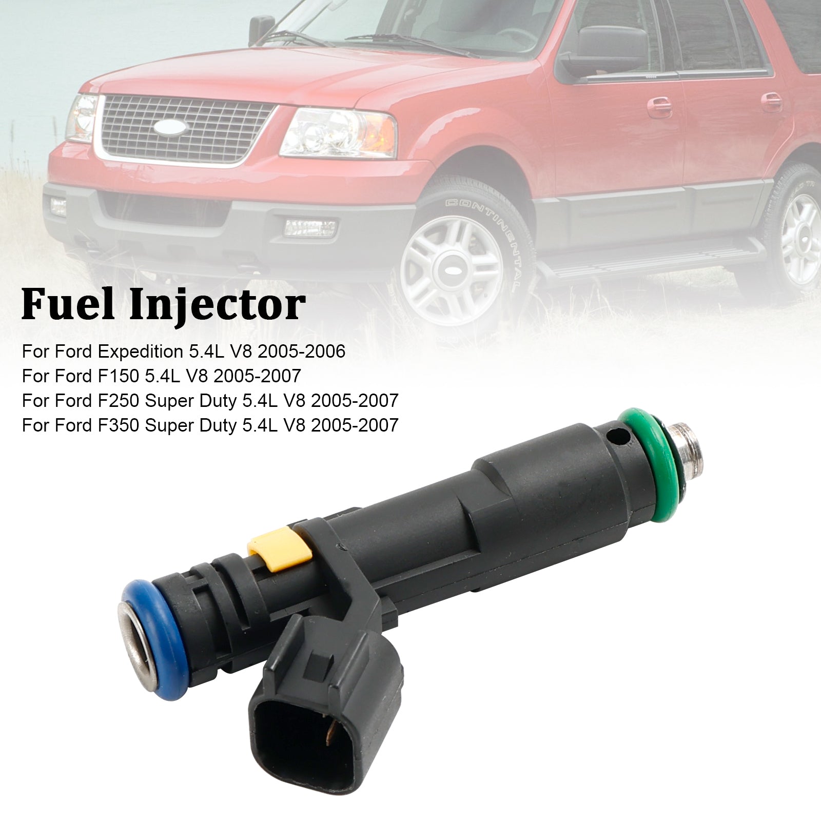 PALASER 2005-2006 Ford Expedition 5.4L V8 Fuel Injector FJ817 5C3Z9F593DA 8S4Z9F593A - Image 7
