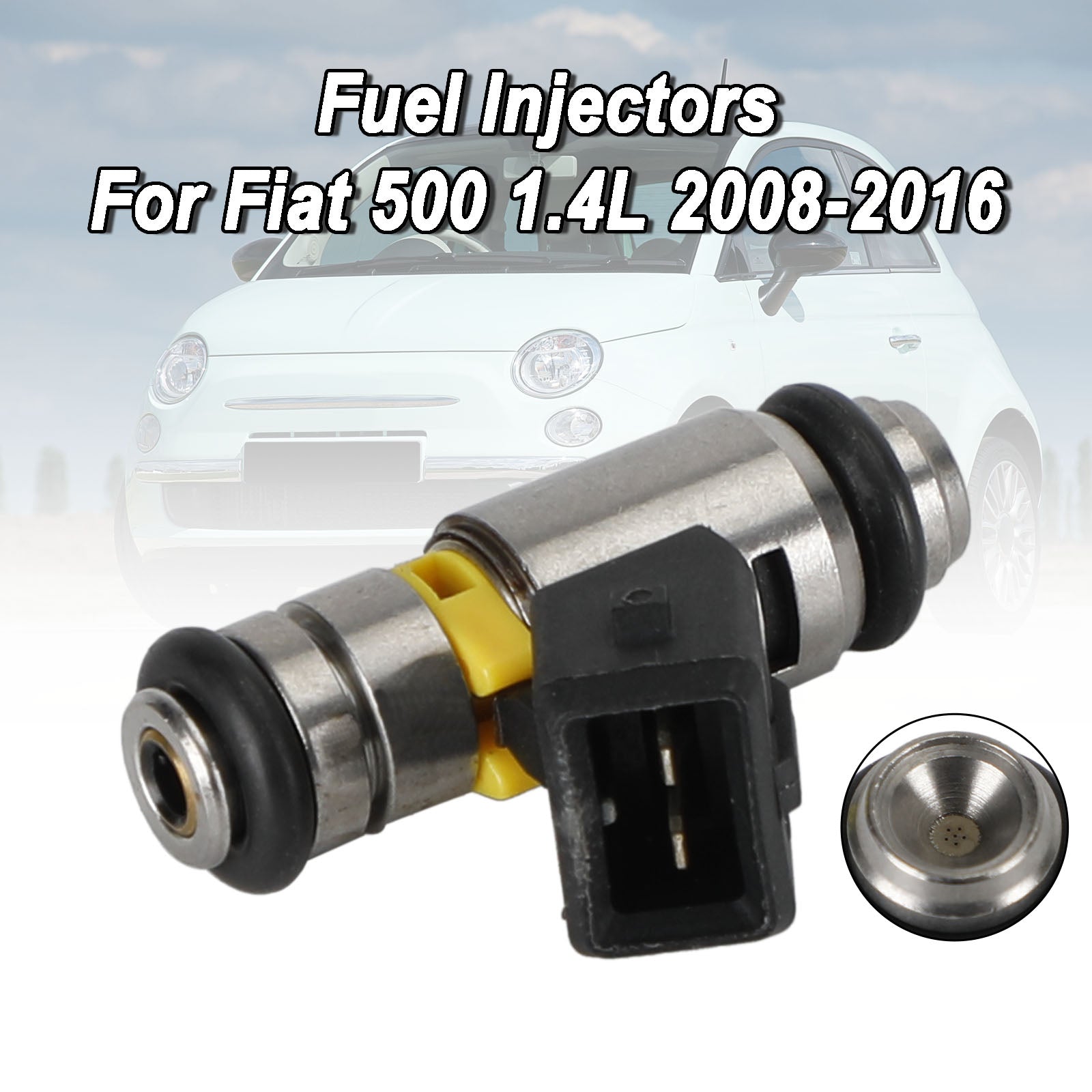 PALASER 2001-2010 Fiat Doblo Cargo 1.4L 71792994 Fuel Injectors IWP160 77363790 - Image 4