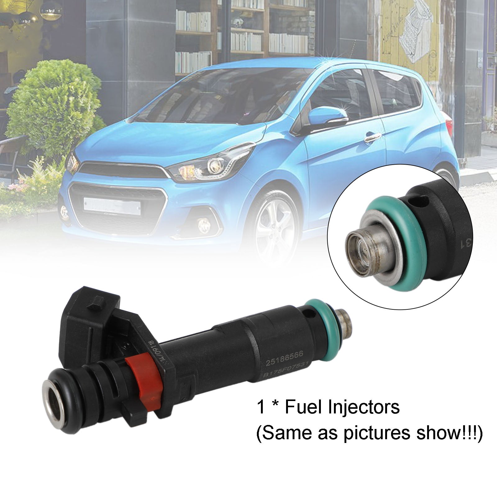 PALASER 1PCS Fuel Injectors 25186566 27828W Fit 2011-2015 Chevrolet Spark 1.2L L4 /2016-2021 Beat 2016-2021 INJ675 FJ1332 25194429 C111032 - Image 6