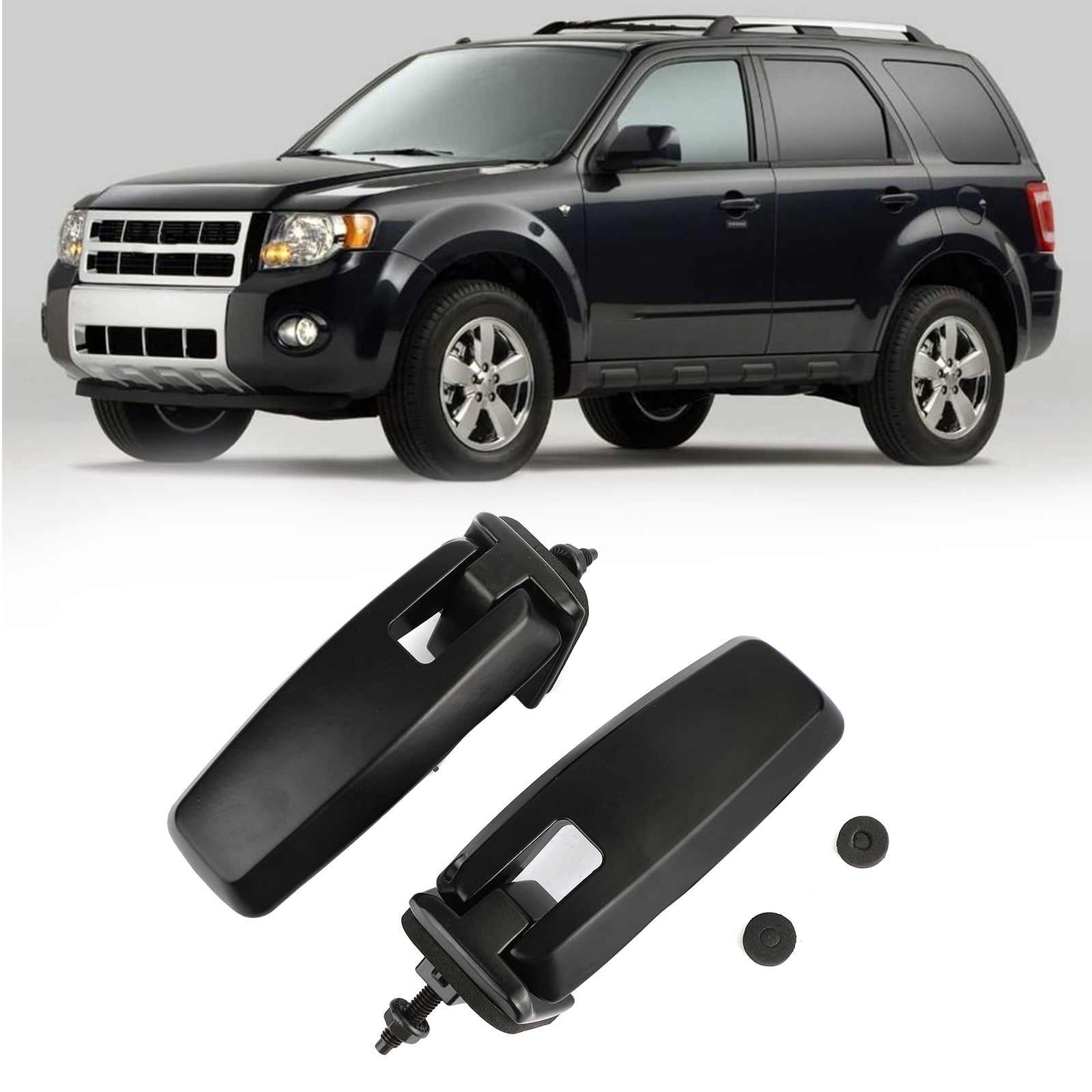 PALASER Rear Left + Right Liftgate Window Glass Hinges Fit Ford Escape 2008-2012 - Image 3