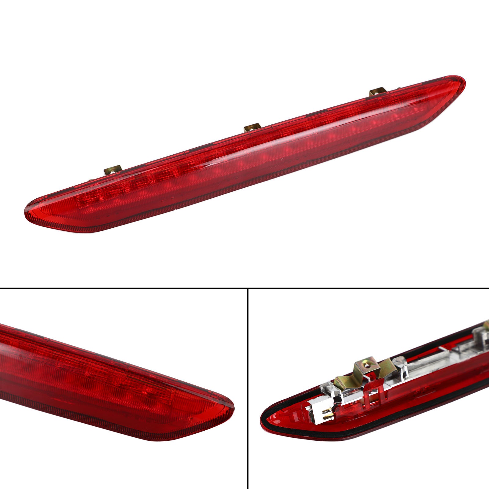 PALASER 2002-2010 Vw Polo 9N 6Q6945097 Third Brake Light High Mounted Stop Lamp Red - Image 2