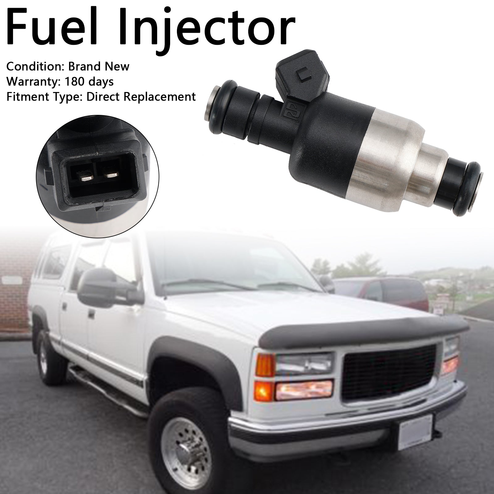 PALASER 1996-2000 Chevrolet Express 3500 C3500HD 1Pcs Fuel Injector 17109596 83211150 - Image 6