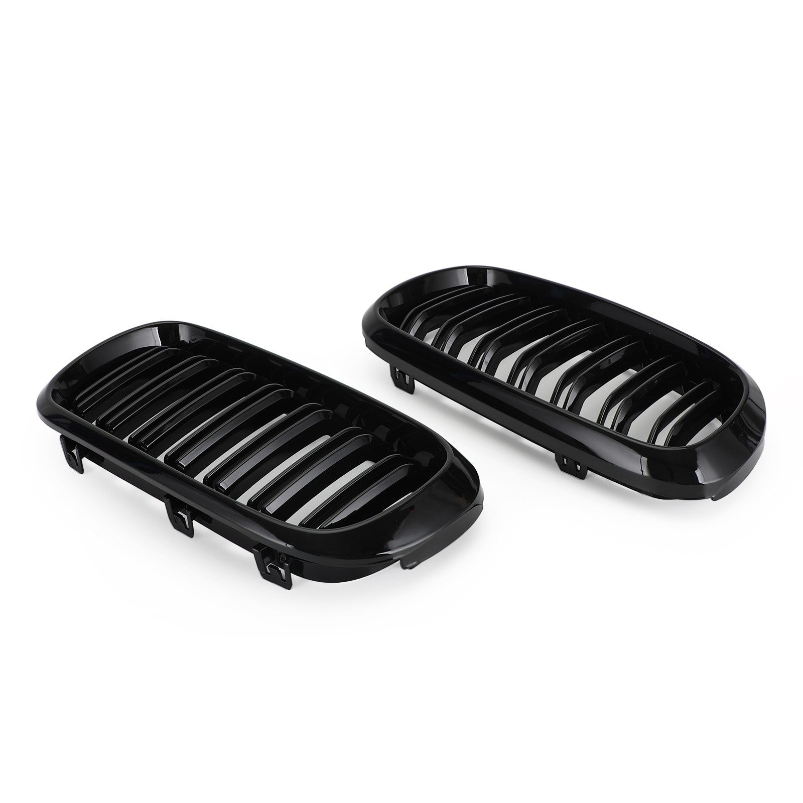PALASER Gloss Black Dual Front Kidney Grille Fit BMW X5M F85 X6M F86 X5 F15 X6 F16 13-18 - Image 10