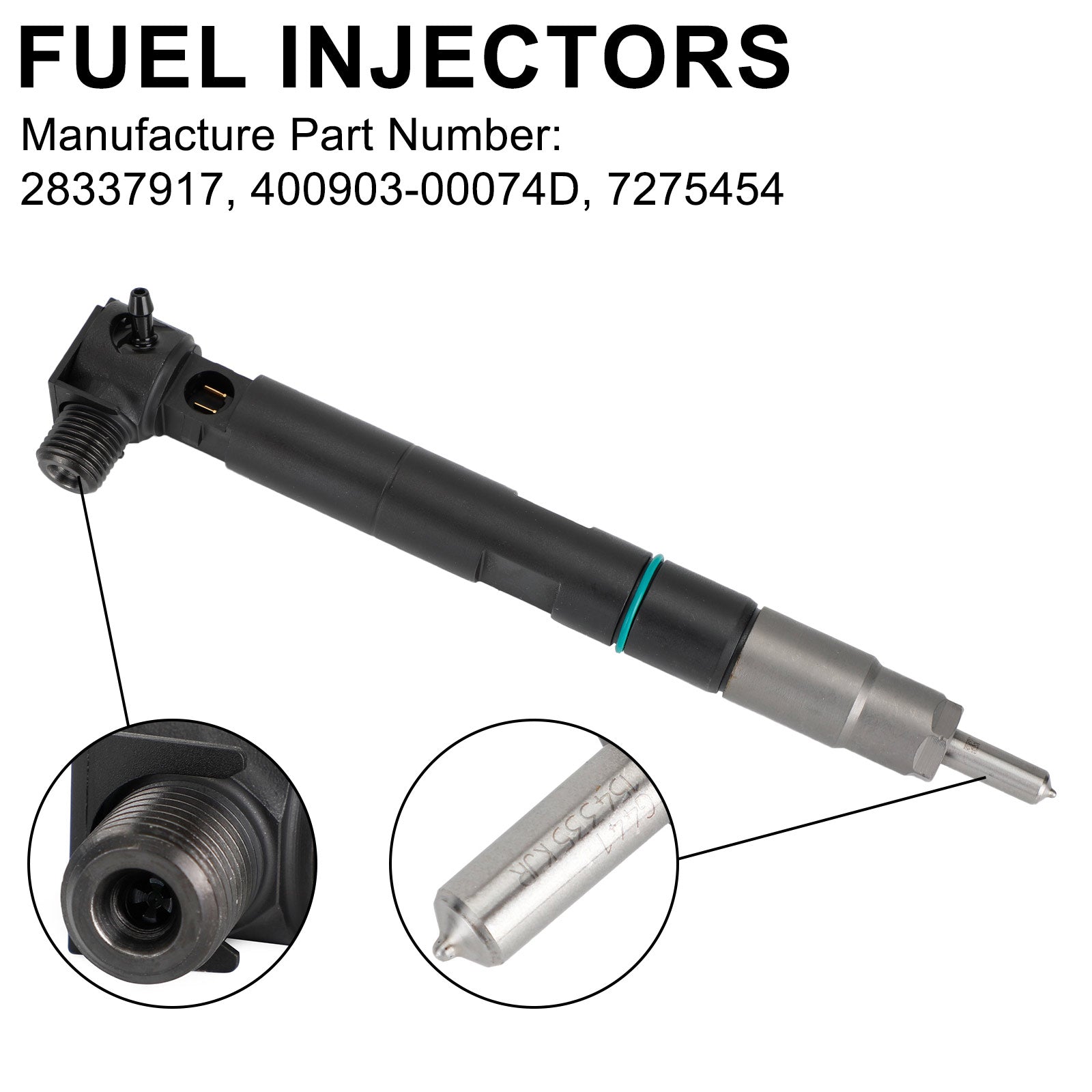 PALASER 1PCS Fuel Injectors 400903-00074D 7275454 Fit Bobcat Fit Doosan D24 D18 Engine 28337917 - Image 2