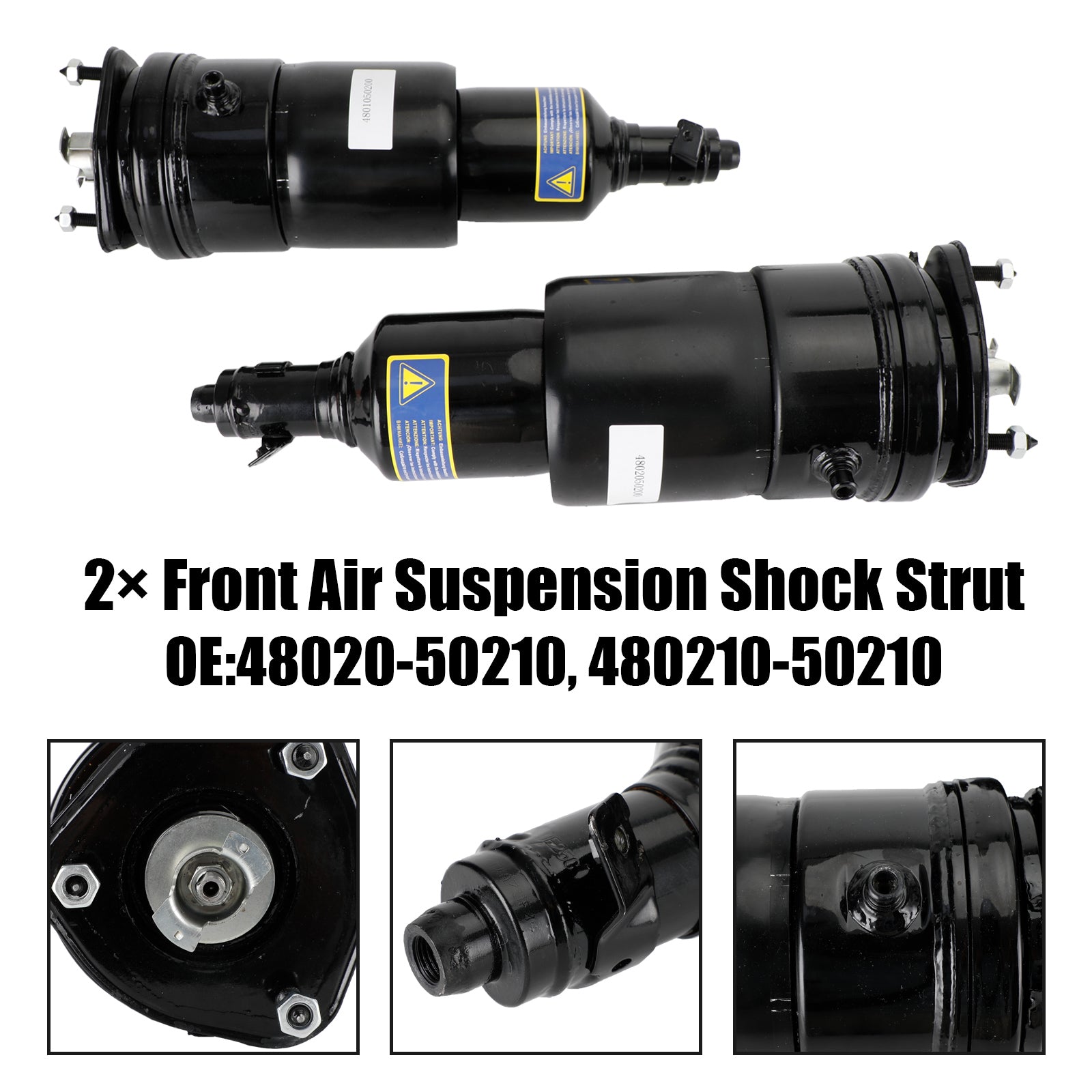 PALASER 2x Front Air Suspension Shock Strut 48020/10-50210 For Lexus LS600 LS460 Awd - Image 2
