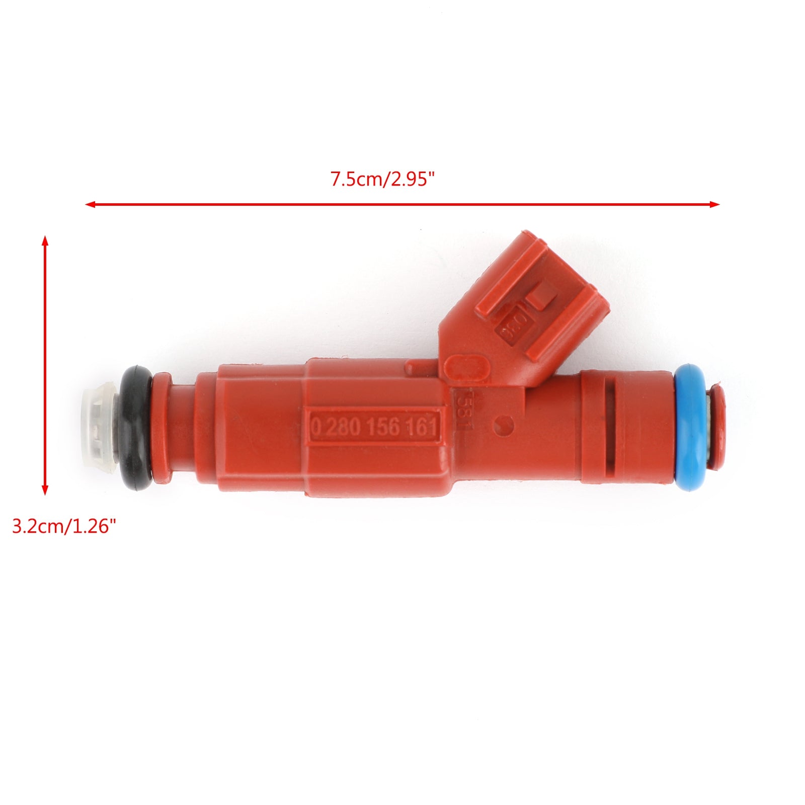 PALASER 1Pcs 12-hole Fuel Injectors Replacement Fit Wrangler Mustang 0280156161 - Image 2