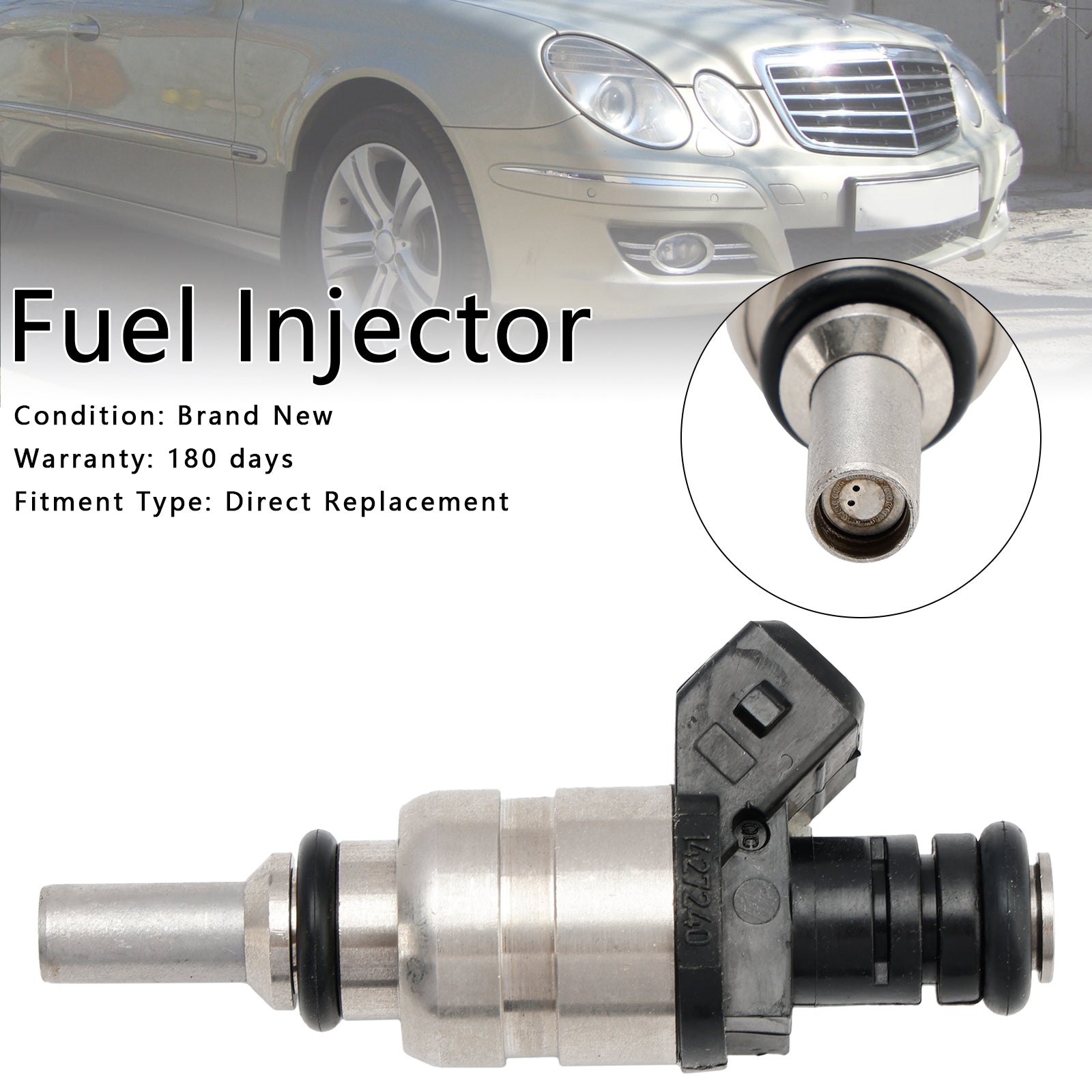PALASER 1999-2000 BMW 528i 2.8L 1Pcs Fuel Injector 13537546244 1427240 7546244 - Image 4